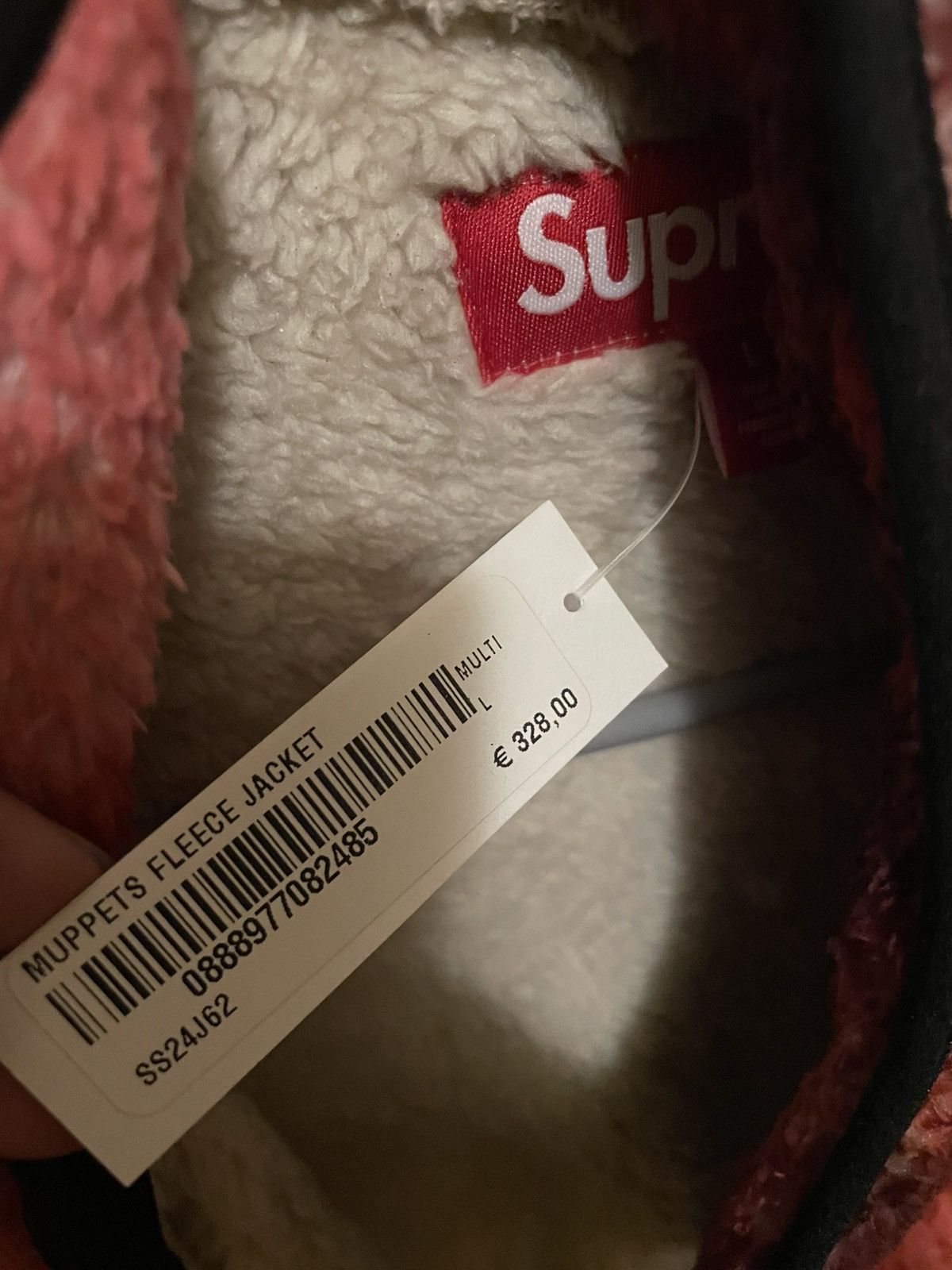 Supreme Supreme Muppetes Fleece Jacket Size US L / EU 52-54 / 3 - 3 Thumbnail