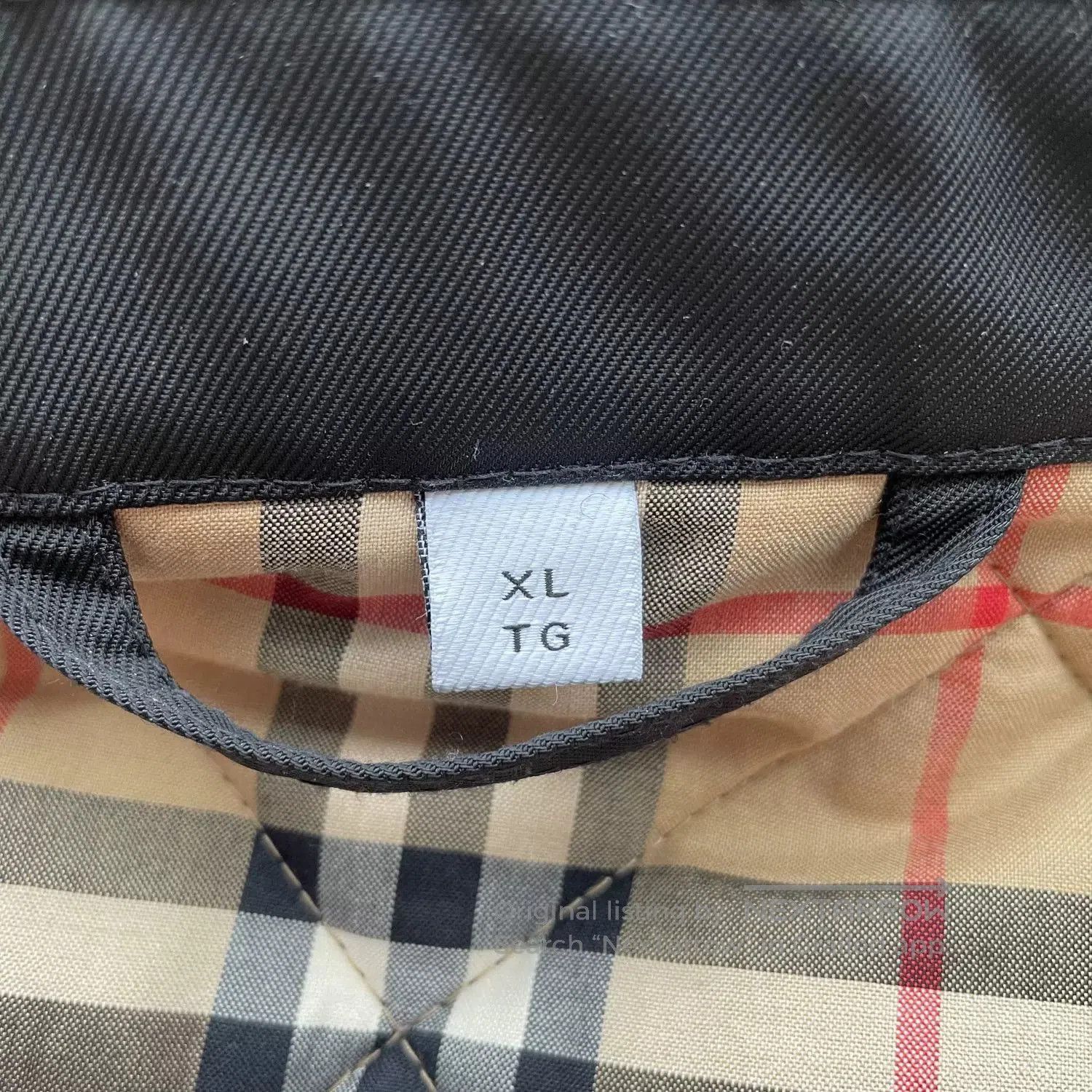 Burberry Burberry Men's Classic Check Cotton Jacket. Size US XL / EU 56 / 4 - 5 Thumbnail