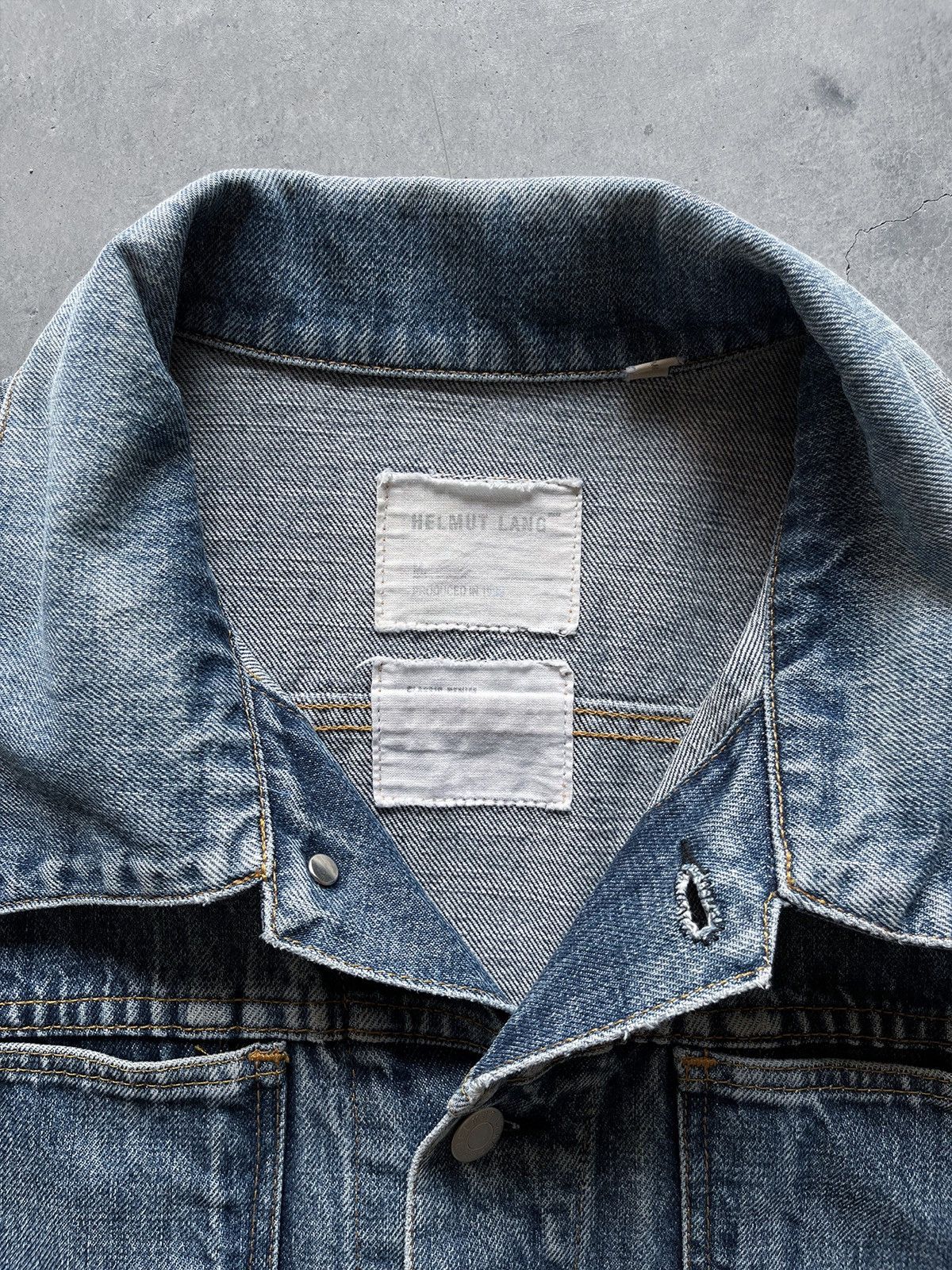 Helmut Lang Helmut Lang Denim Jacket Size US L / EU 52-54 / 3 - 3 Thumbnail