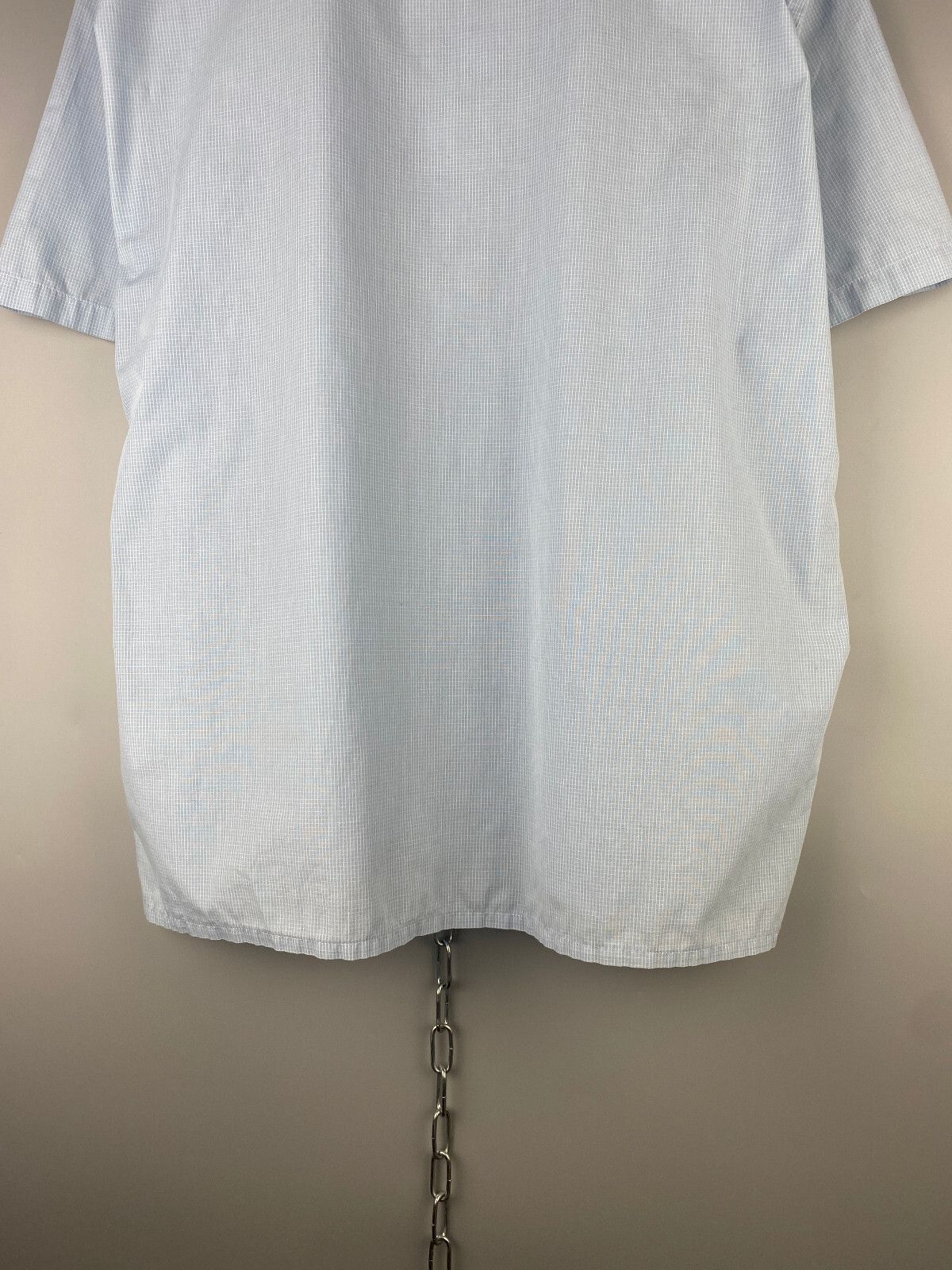 Yves Saint Laurent Yves Saint Laurent YSL Luxury Check Short Sleeve Shirt Size US L / EU 52-54 / 3 - 9 Thumbnail