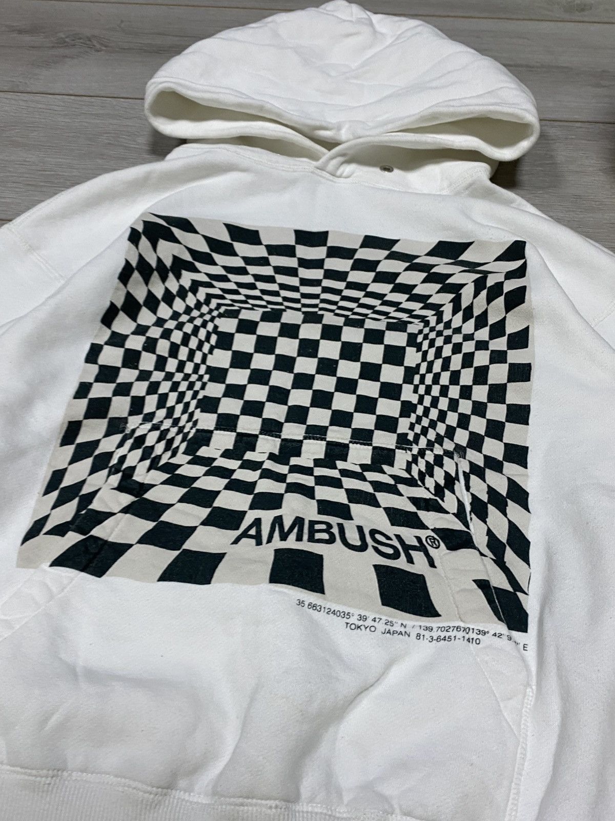 Ambush Design Ambush Japan Optical check Print Hoodie Size US M / EU 48-50 / 2 - 3 Thumbnail
