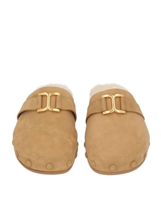 Chloe o1loc1c1024 Marcie Mules in Desert Brown Size US 10 / IT 40 - 3 Thumbnail
