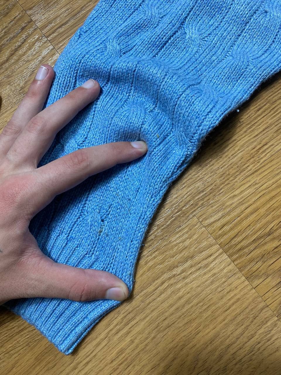 Polo Ralph Lauren POLO RALPH LAUREN Shawl Neck Cotton Sweater Size US M / EU 48-50 / 2 - 9 Thumbnail
