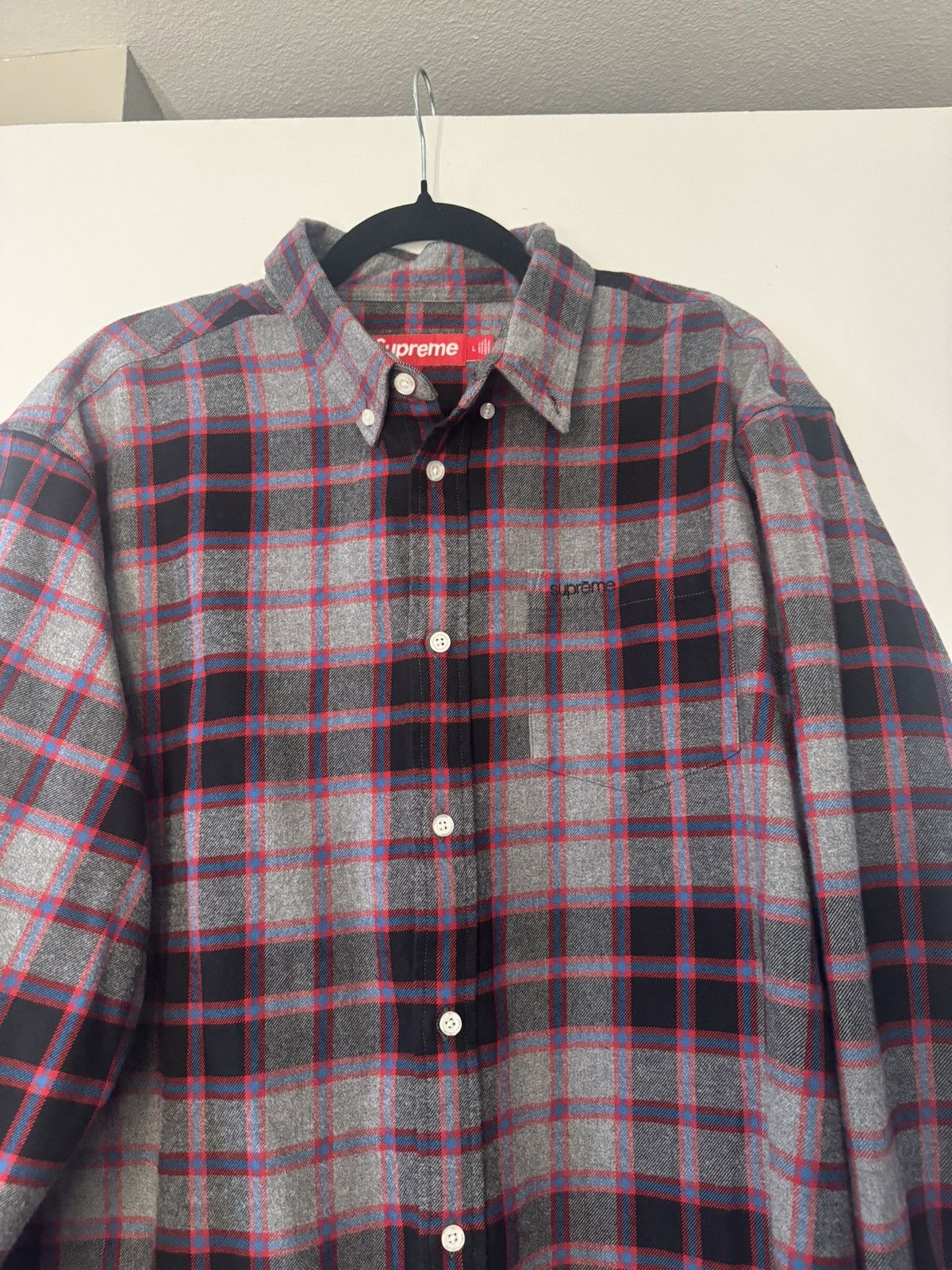 Supreme Supreme Flannel Size US L / EU 52-54 / 3 - 3 Thumbnail