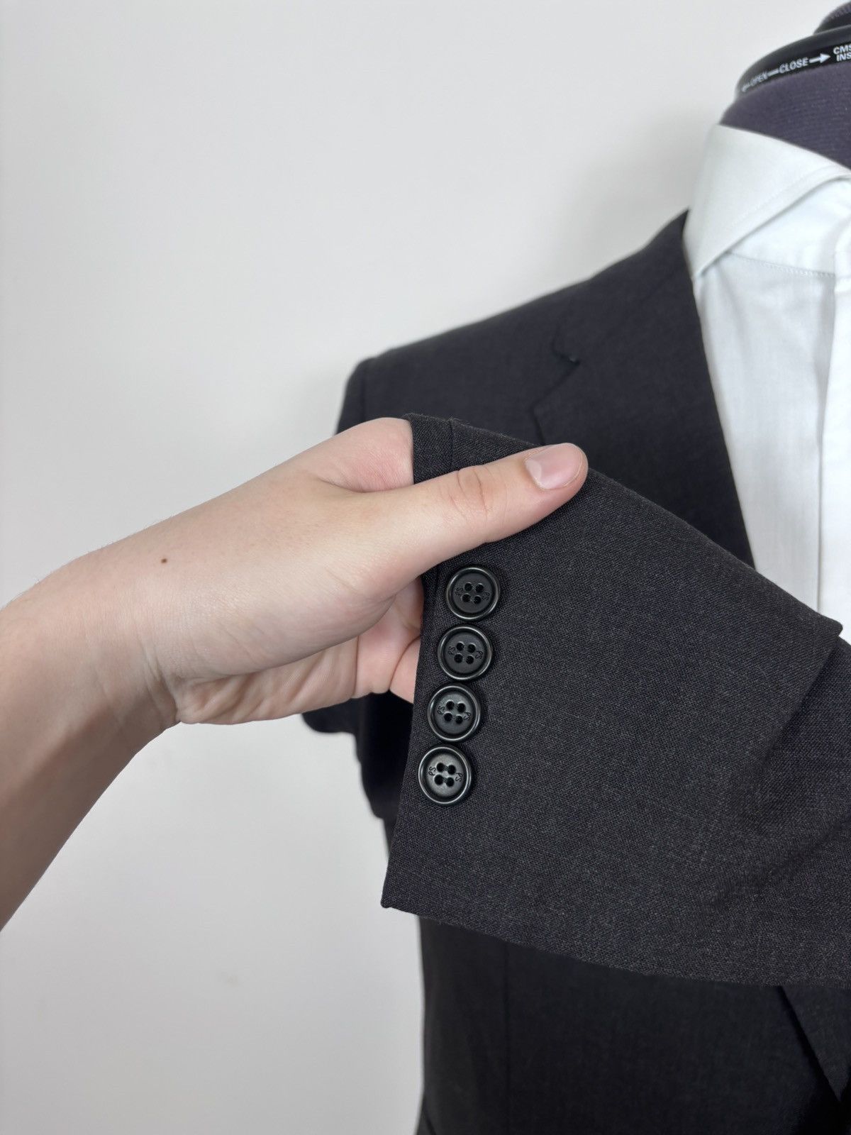Paul Smith Paul Smith PS Men’s 2-Piece Grey Wool Suit Stretch 2-Buttons Size 42R - 8 Thumbnail