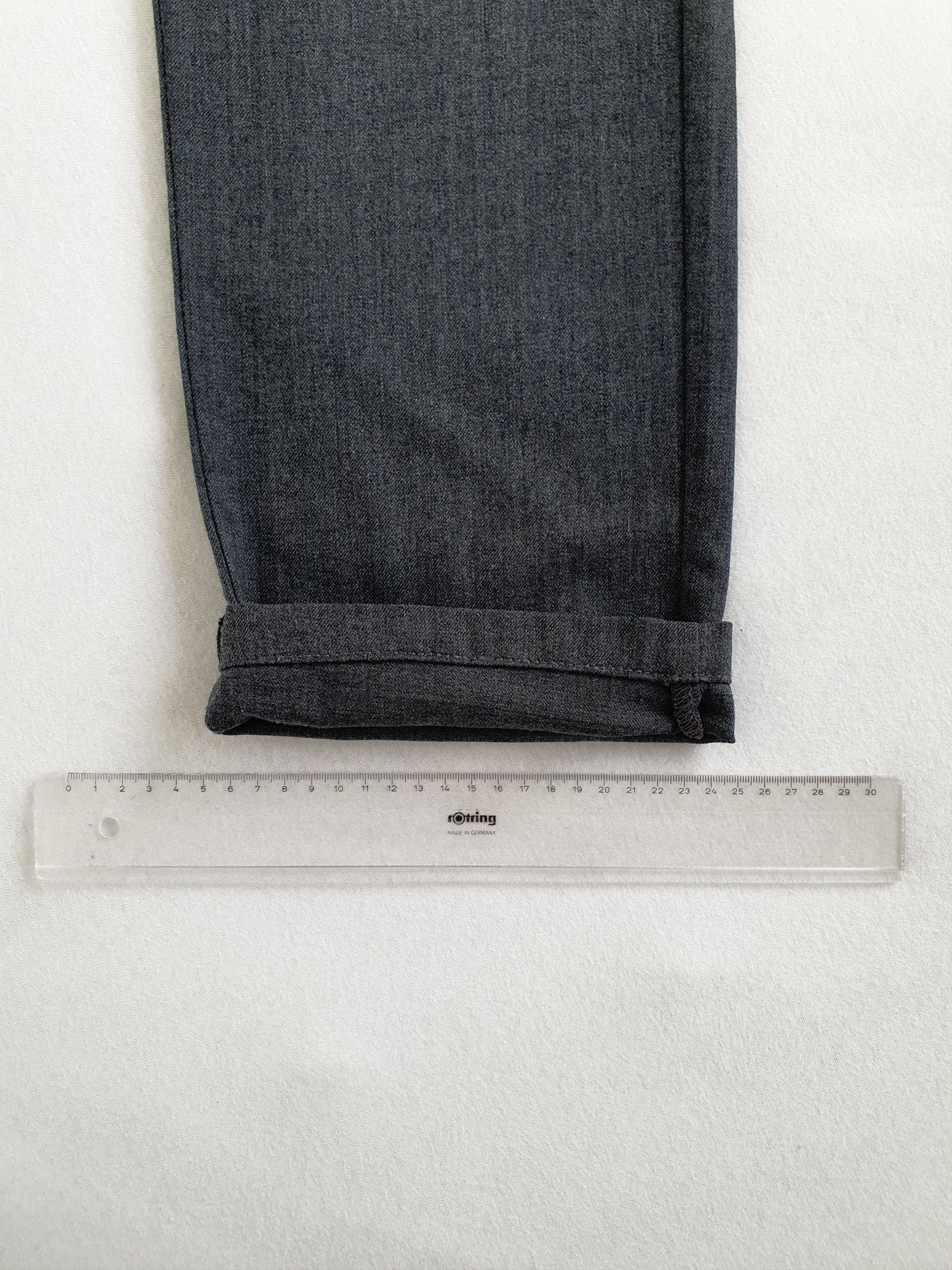 Carhartt Wip WOOL SID PANT - Trousers Pants Chinos - Gray - W36 L34 Size US 36 / EU 52 - 12 Thumbnail