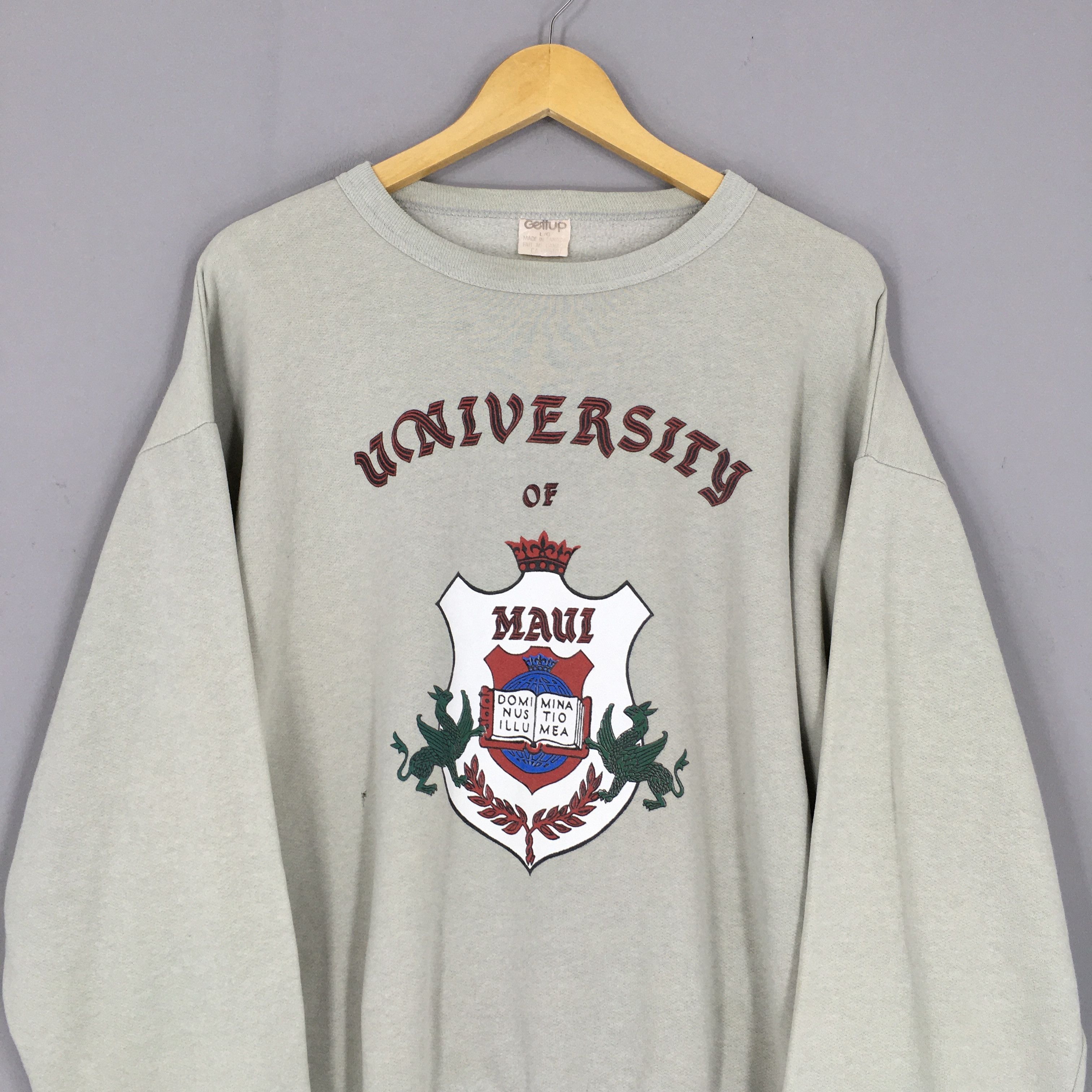 Vintage Vintage 90s University Of Maui Sweatshirt Large Size US L / EU 52-54 / 3 - 2 Thumbnail