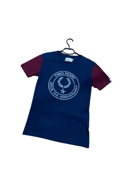 Fred Perry Vintage Fred Perry Big Y2K Logo Short Sleeve T-Shirt Size S Size US S / EU 44-46 / 1 - 1 Thumbnail