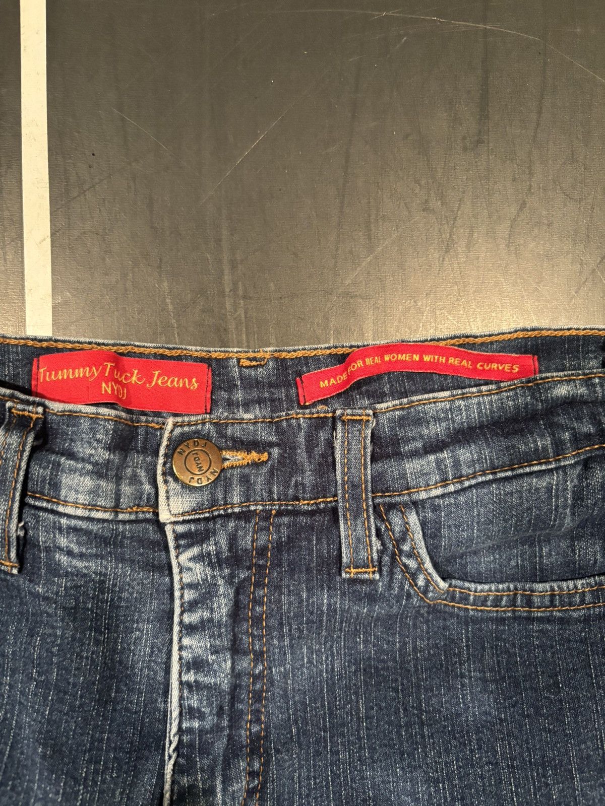 Other Wide Leg Bell Bottom Flare Denim Vintage Women’s Blue Jeans Size 25" / US 0 / IT 36 - 4 Thumbnail