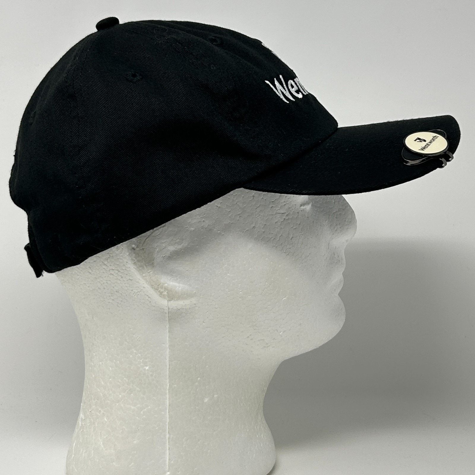 Imperial Wentworth Club Dad Hat Baseball Cap Golf Ball Marker Black Size ONE SIZE - 6 Thumbnail