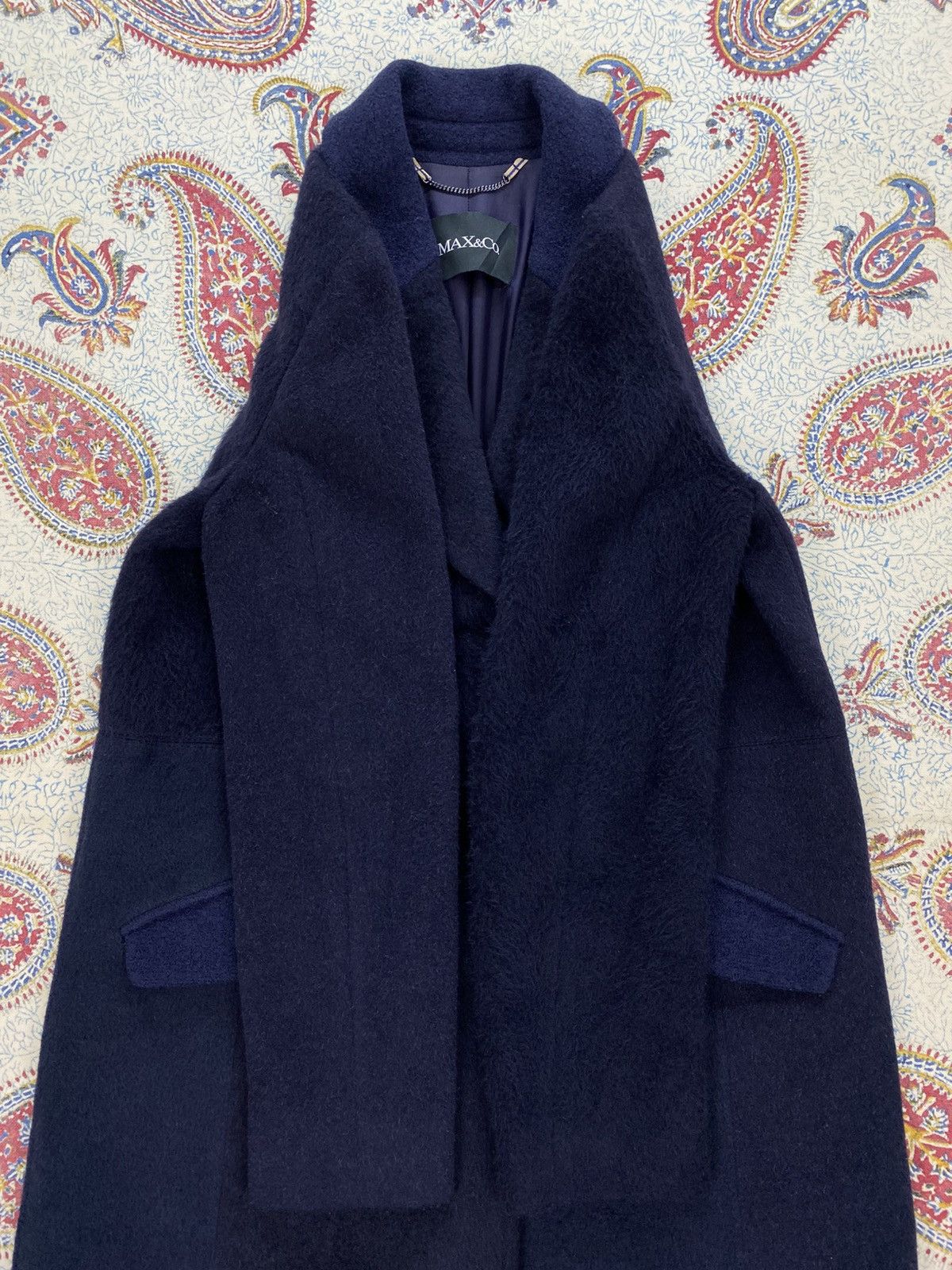 Max Mara Max&Co. Max Mara Hybrid Wool Coat Size S / US 4 / IT 40 - 5 Thumbnail