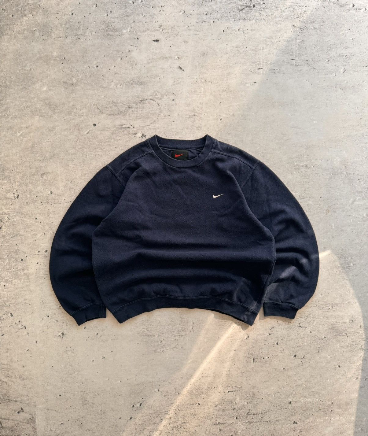 Nike × Vintage NIKE VINTAGE BASIC LOGO OVERSIZE BOXY SWEATSHIRT Size US M / EU 48-50 / 2 - 1 Thumbnail