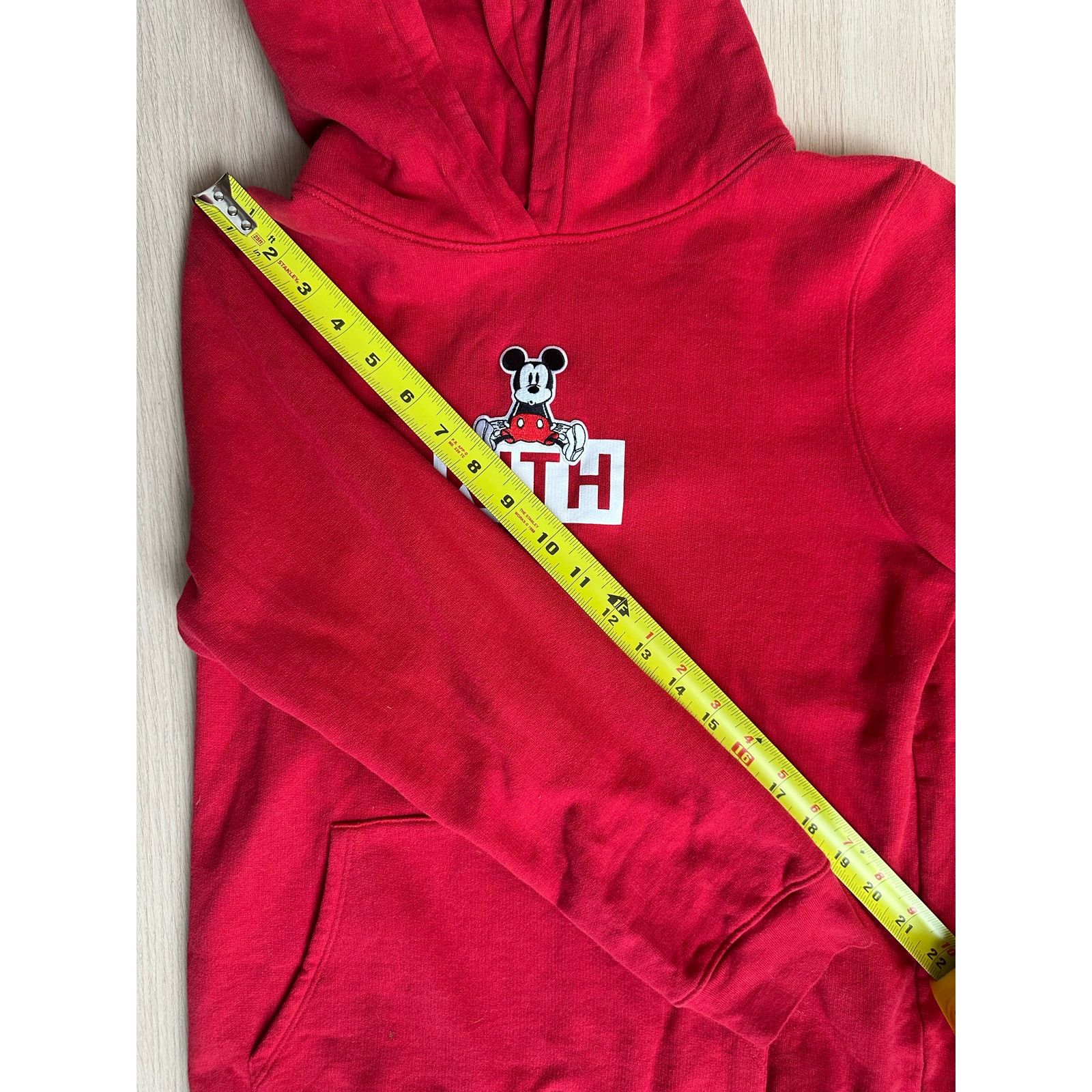Kith KITH x Disney Mickey Mouse Red Hoodie - Size 12 Kids - Mint Size XL / US 12-14 / IT 48-50 - 7 Thumbnail