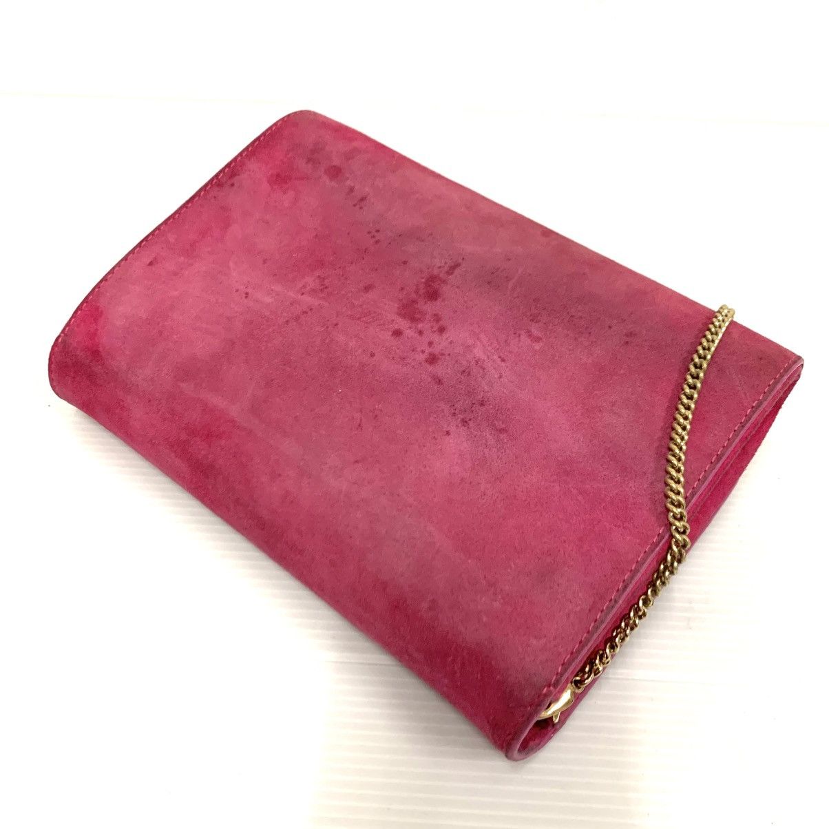 Versace Versace Suede Leather Pink Chain Sling Size ONE SIZE - 4 Thumbnail