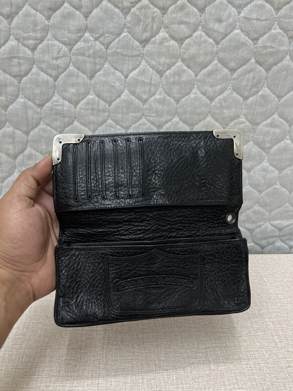 Chrome Hearts 🔥🔥🔥STEALS CHROME HEARTS ALLIGATOR WALLET Size ONE SIZE - 16 Thumbnail