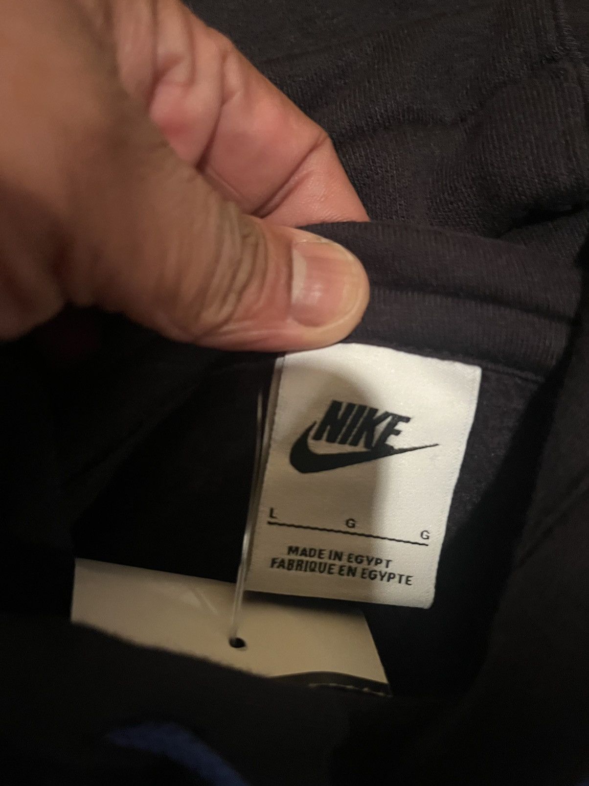 Nike New Nike Athletics Swoosh High Hoodie Black Sz. Large Size US L / EU 52-54 / 3 - 5 Thumbnail