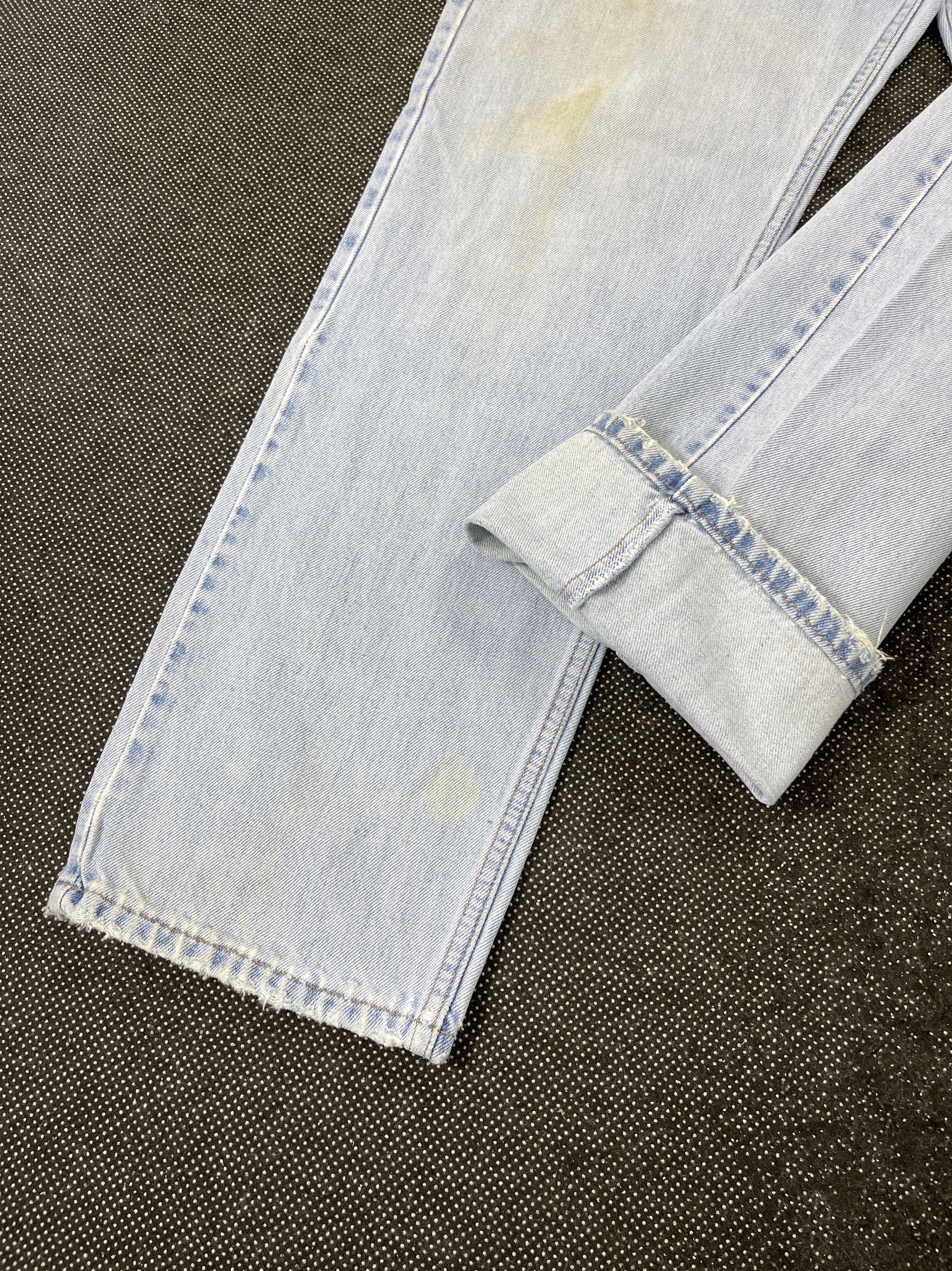 Levi's 90s Vintage Levis 505 Light Wash Jeans - J544 Size US 34 / EU 50 - 8 Thumbnail