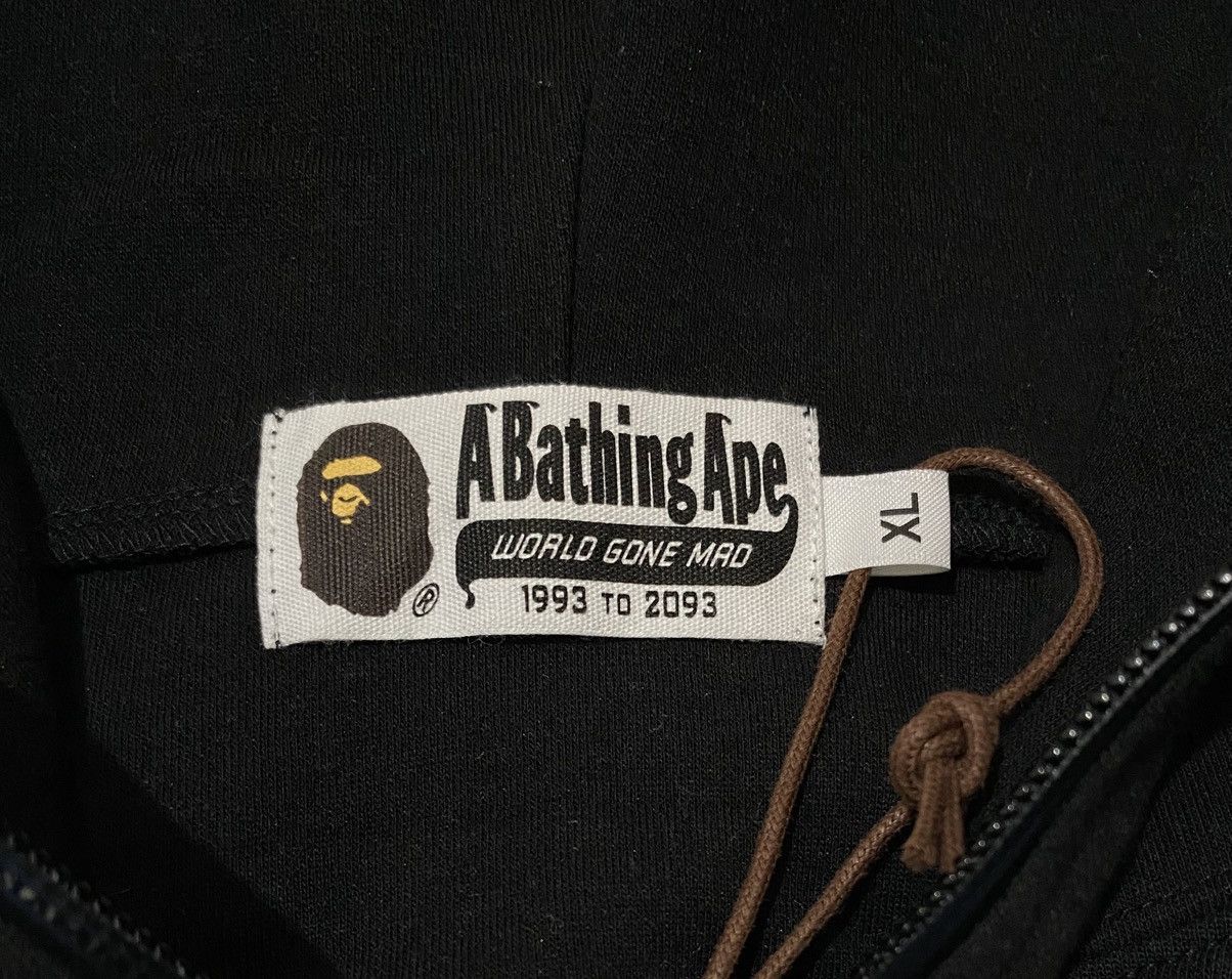 Bape Bape Shark Fullzip Hoodie Black Size US XL / EU 56 / 4 - 10 Thumbnail
