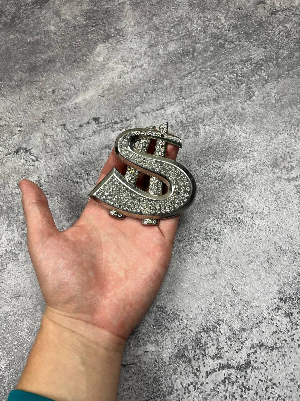 Vintage Vintage Buckle Diamand Dollar Luxury Old Money Y2K Rare Size ONE SIZE - 6 Thumbnail