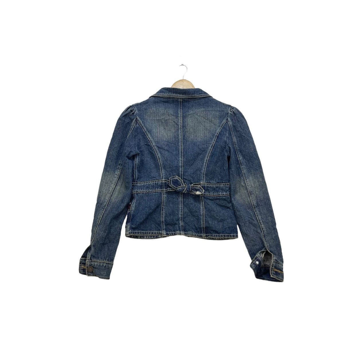 Playboy × Vintage Awesome Play Boy Trucker Denim Jacket Single Button Size M / US 6-8 / IT 42-44 - 2 Thumbnail