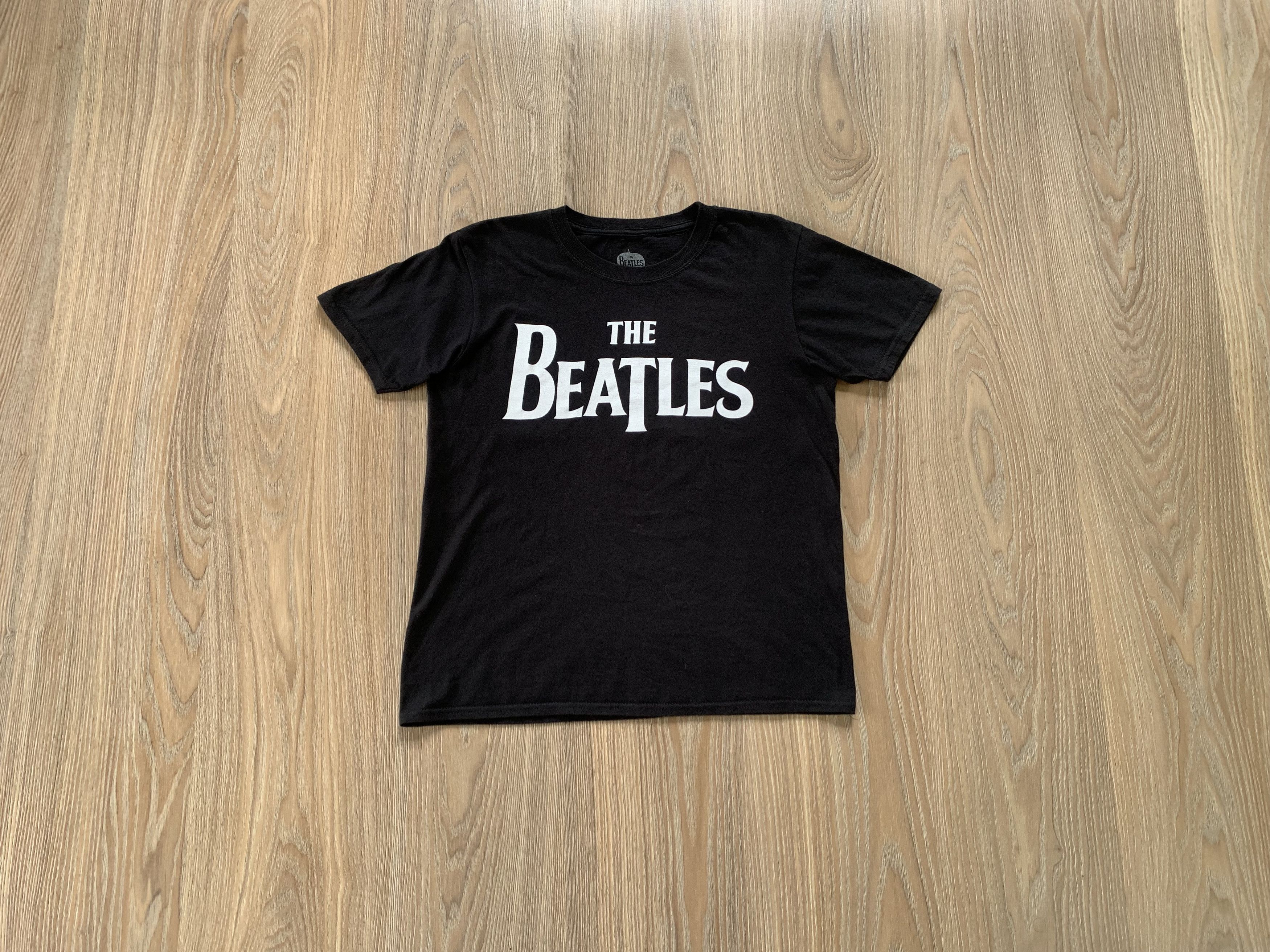 Band Tees The Beatles Black Cotton T-Shirt Size L / US 10 / IT 46 - 1 Thumbnail
