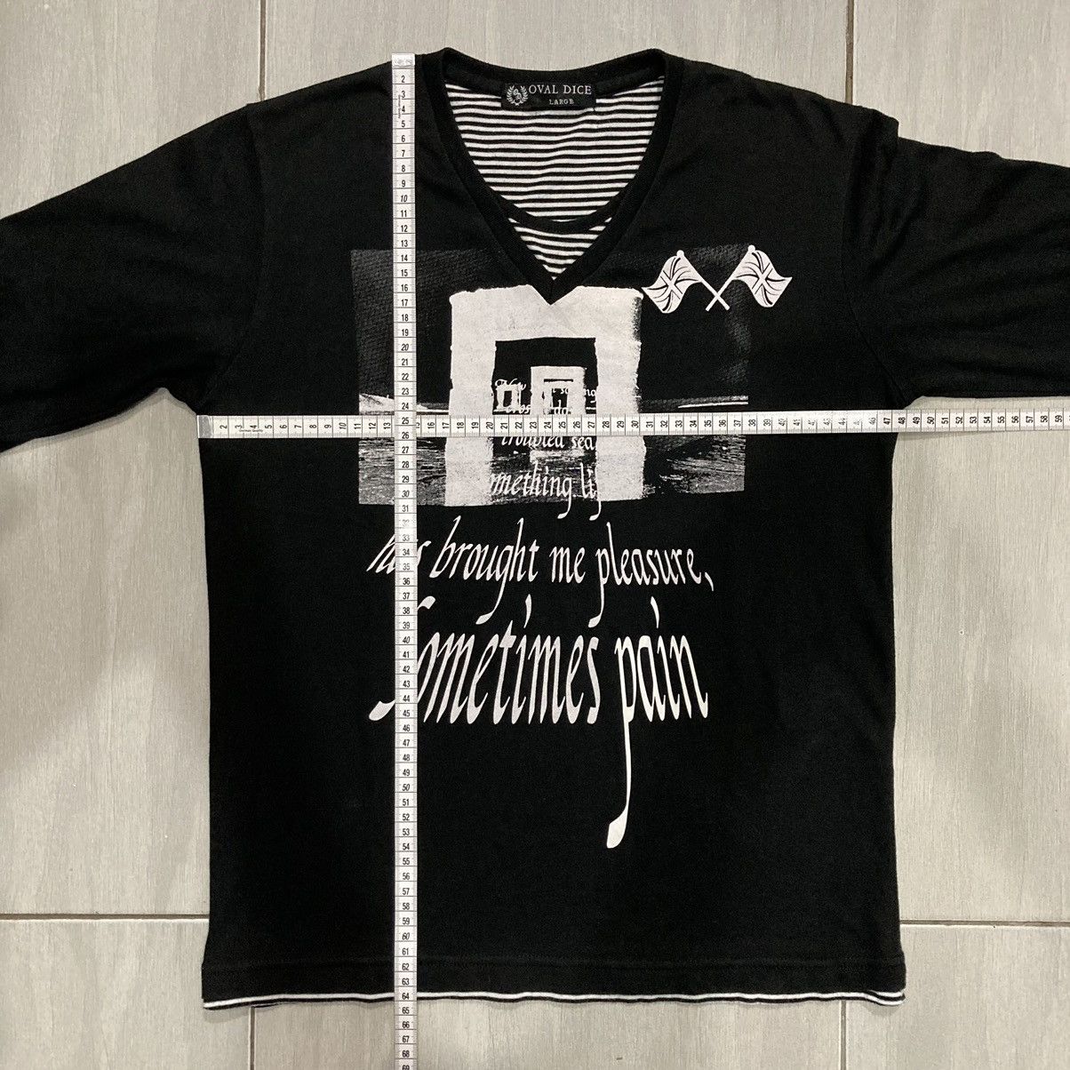 If Six Was Nine Oval Dice Double Layer Wizard Pleasure n Pain Emo Gothic Size US L / EU 52-54 / 3 - 18 Thumbnail