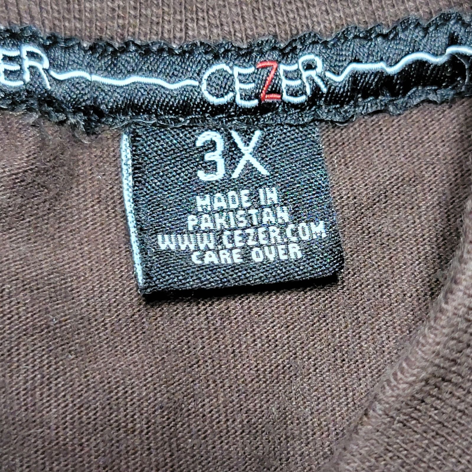 Other Cezer LS Unisex Tee w/ Bling "Rich And Famous" - Size 3X Size US XXL / EU 58 / 5 - 9 Thumbnail