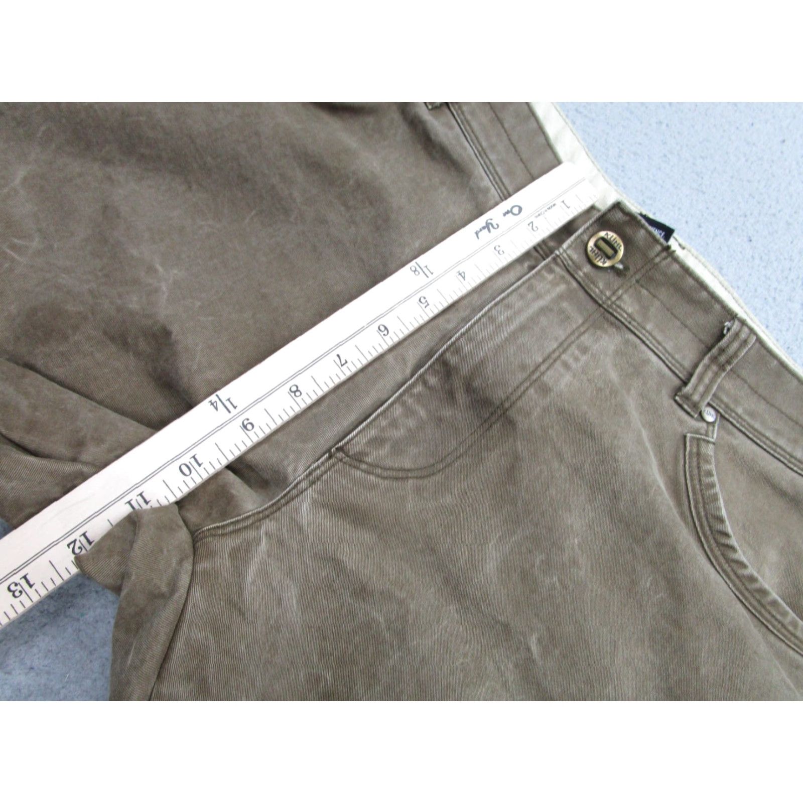 Vintage VINTAGE KÜHL RYDR Khakis Pants Mens 36 Brown Patina Dye Hiking Workwear Outdoor Size US 36 / EU 52 - 7 Thumbnail
