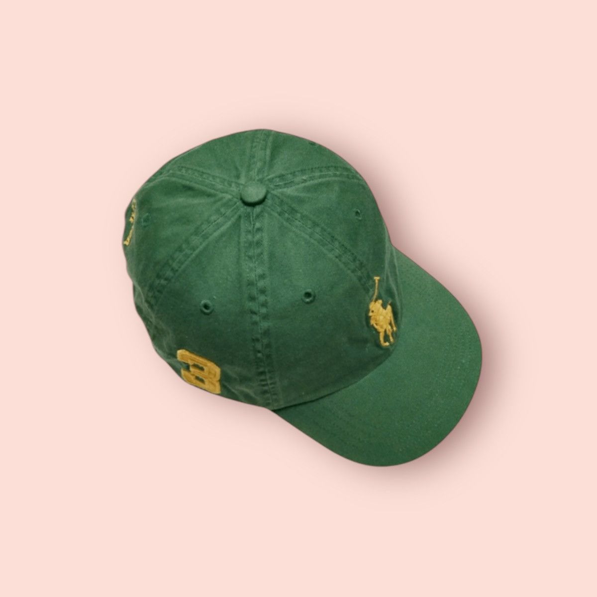 Polo Ralph Lauren × RRL Ralph Lauren × Ralph Lauren VINTAGE POLO RALPH LAUREN NO.3 BIG PONY STRAPBACK Size ONE SIZE - 6 Thumbnail