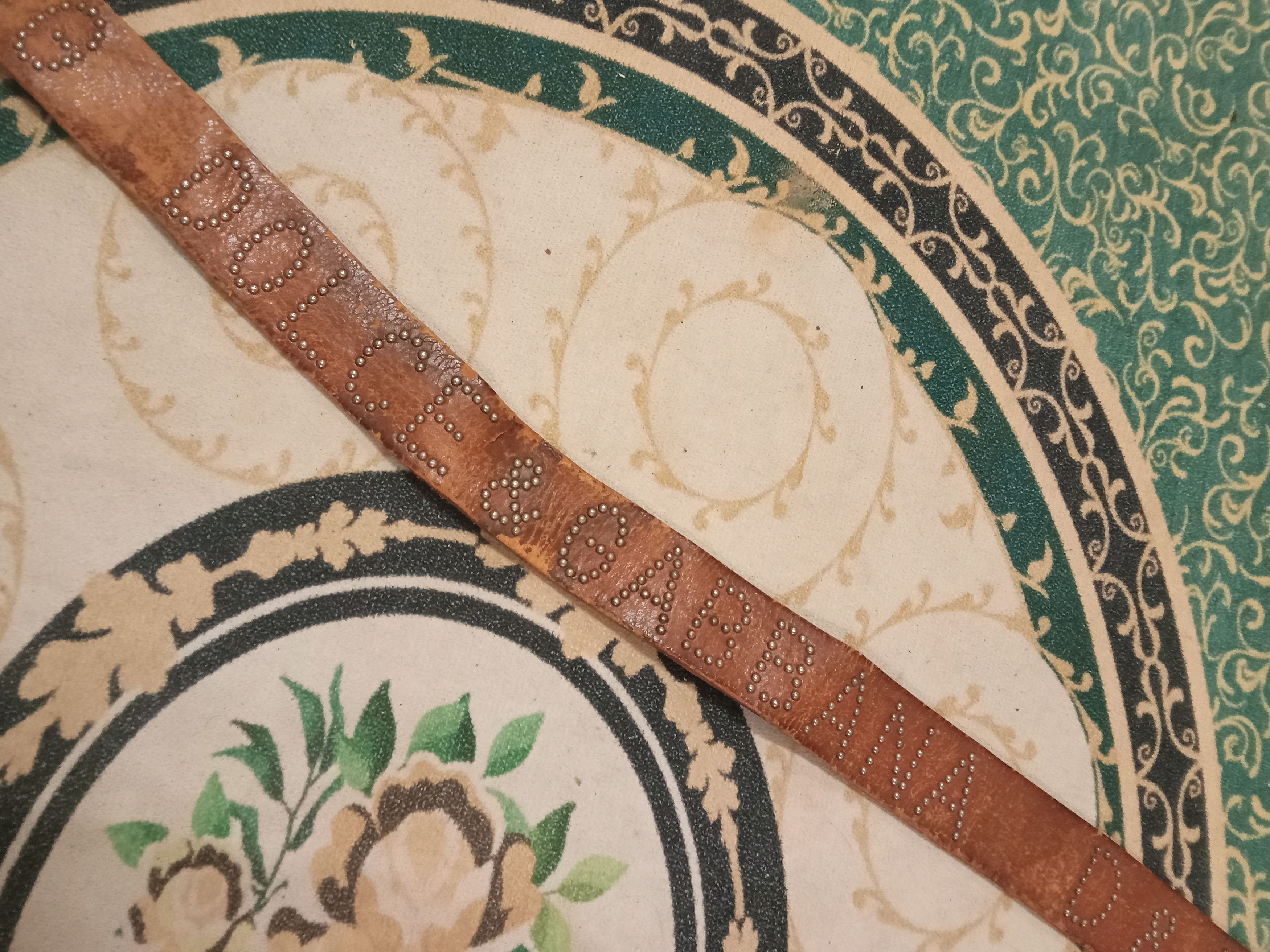 Dolce & Gabbana Vintage Dolce & Gabbana Rare Studs Leather Belt Size 36 - 8 Thumbnail
