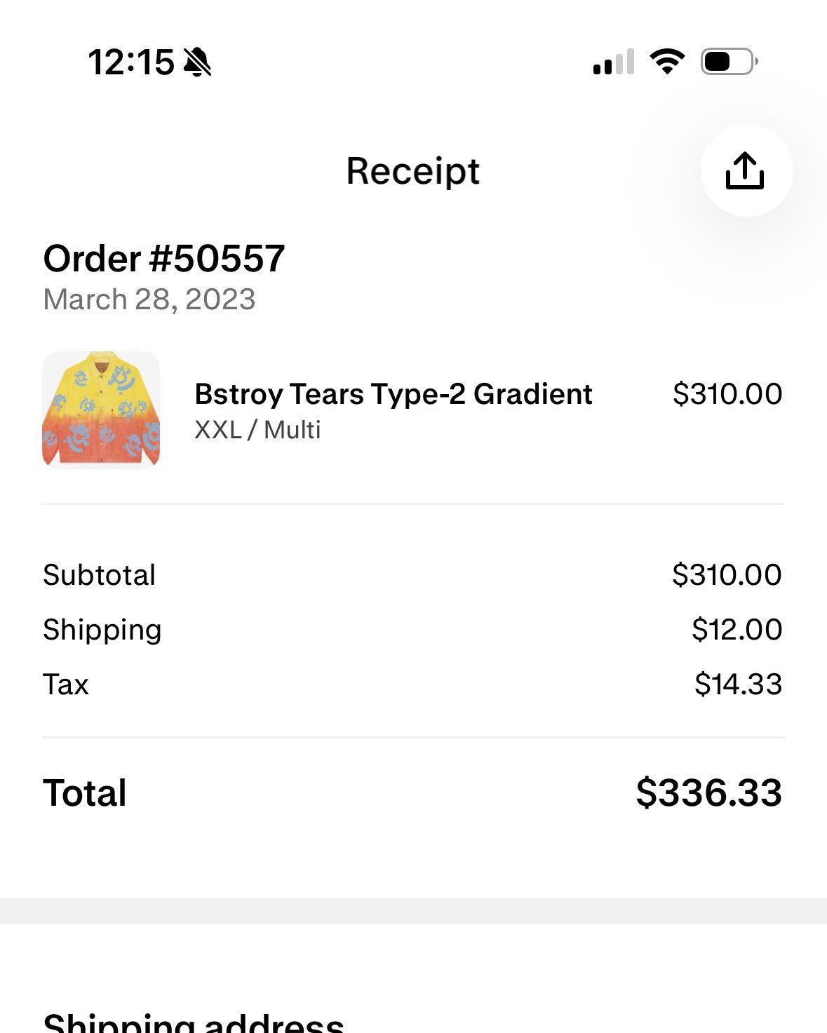 (B).Stroy × DENIM TEARS Denim tears x BSTROY denim jacket Size US XXL / EU 58 / 5 - 13 Thumbnail