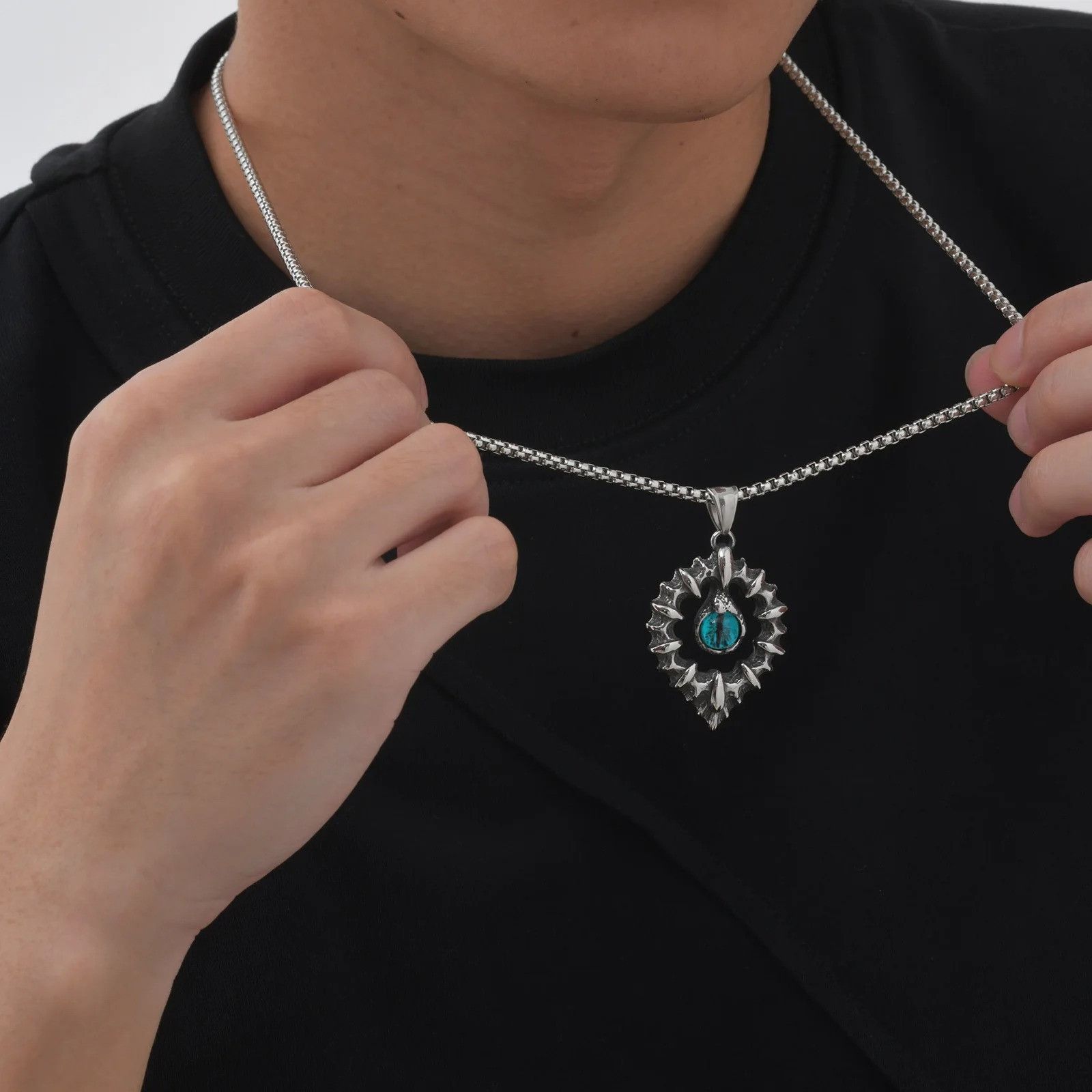 Jewelry Devid's Eye Pendant Necklace Size ONE SIZE - 4 Thumbnail