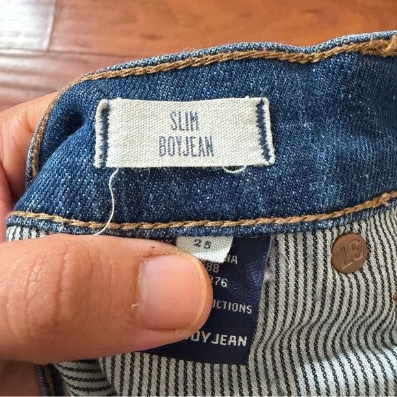 Madewell MADEWELL SLIM BOYJEAN STRAIGHT LEG JEANS SZ 25 Size 25" / US 0 / IT 36 - 7 Thumbnail
