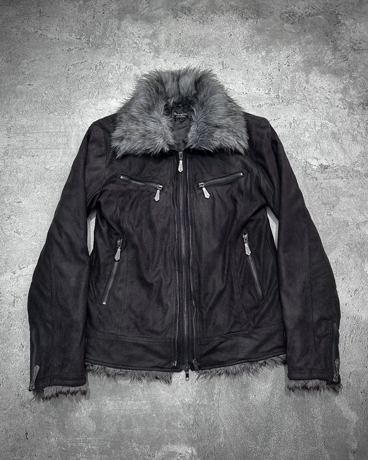 ジャケット・アウター archive burnings sho fur belt coat y2k SOLD] Japanese Brand - Early 00s Sting Ray Bondage Riders