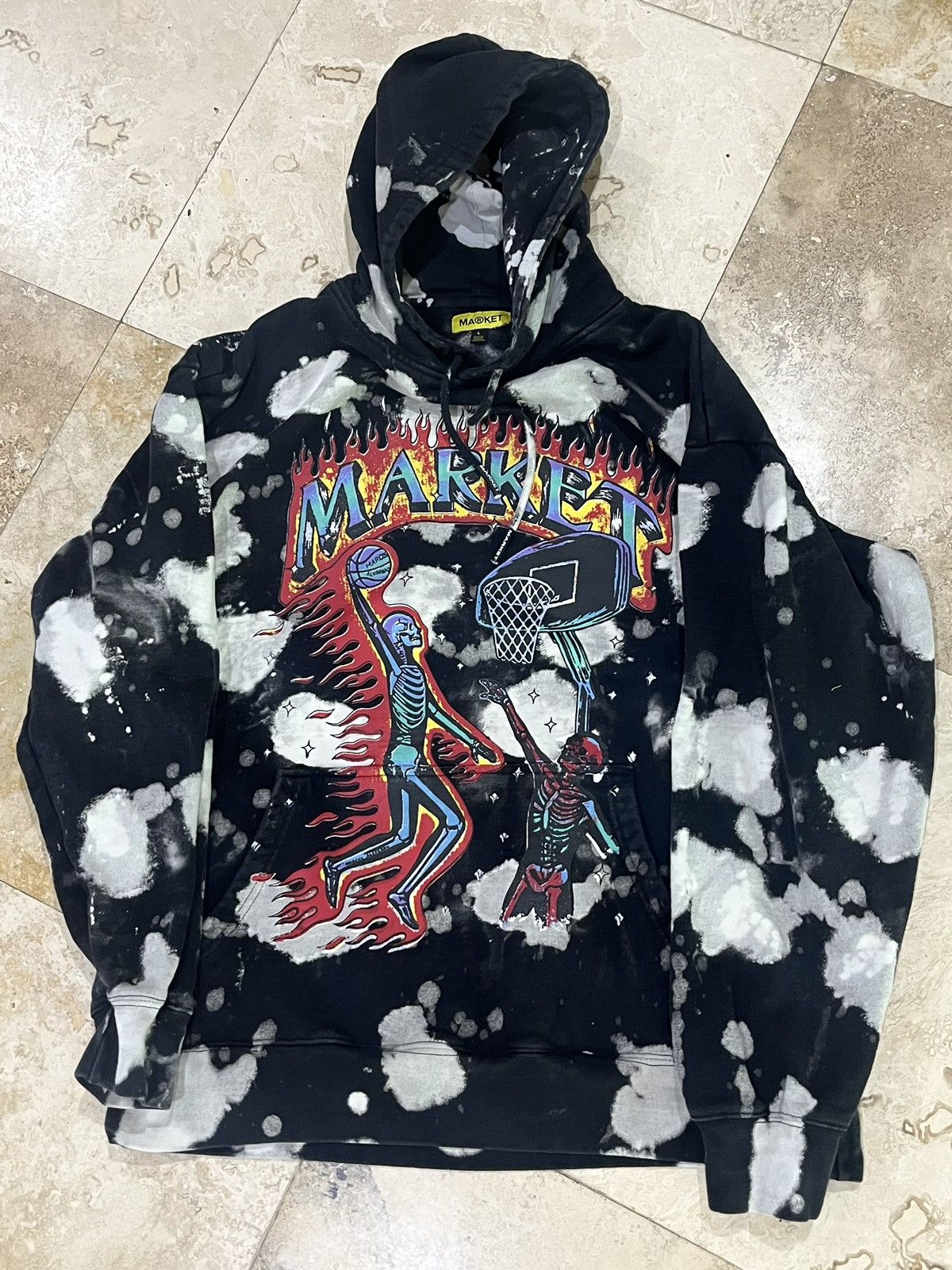 Market Market Skeleton Slam Dunk Bleach Hoodie Size US L / EU 52-54 / 3 - 1 Thumbnail