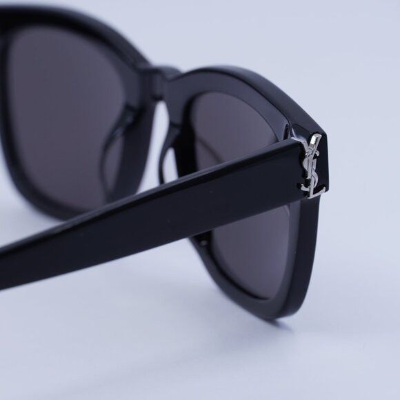 Saint Laurent Paris 🕶️ New Saint Laurent SLM124 001 Sunglasses - Black Frame Size ONE SIZE - 6 Thumbnail