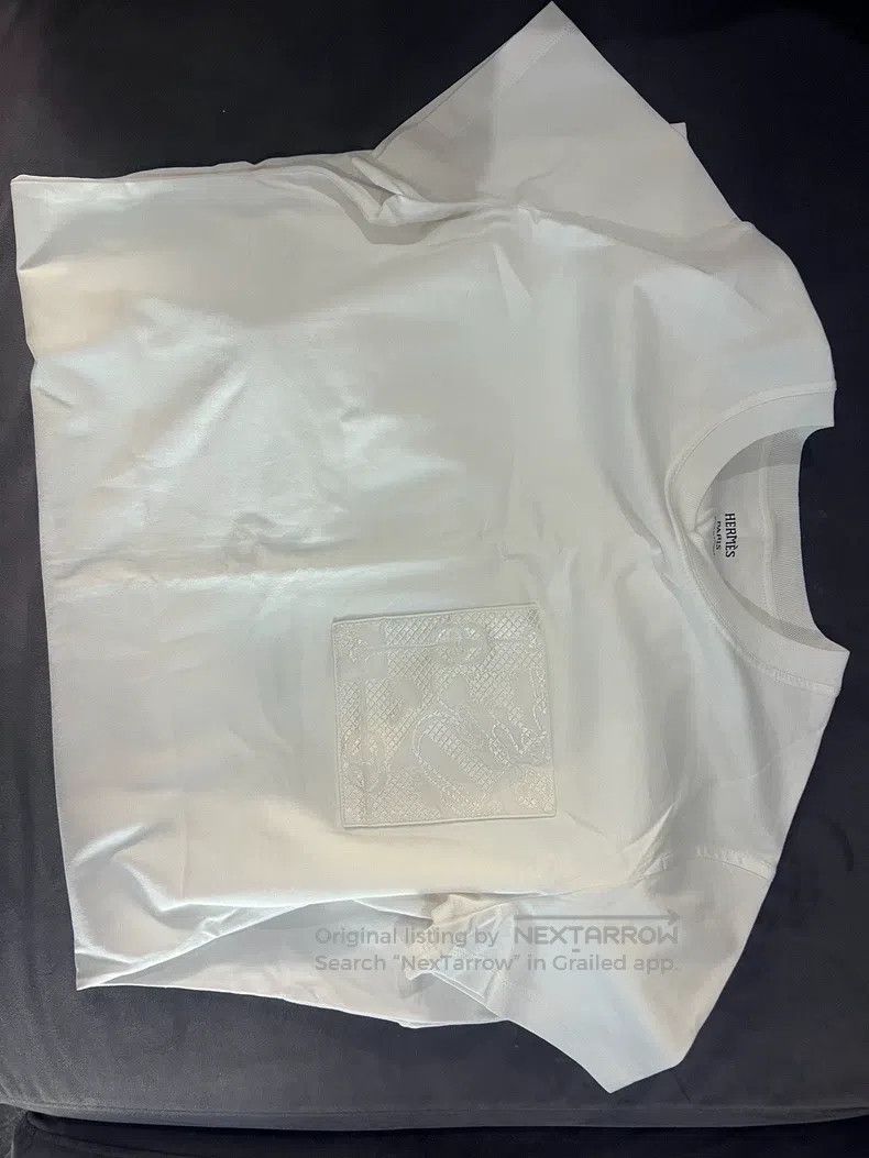 Hermes Hermes Embroidered H-style new straight dress Size M / US 6-8 / IT 42-44 - 6 Thumbnail