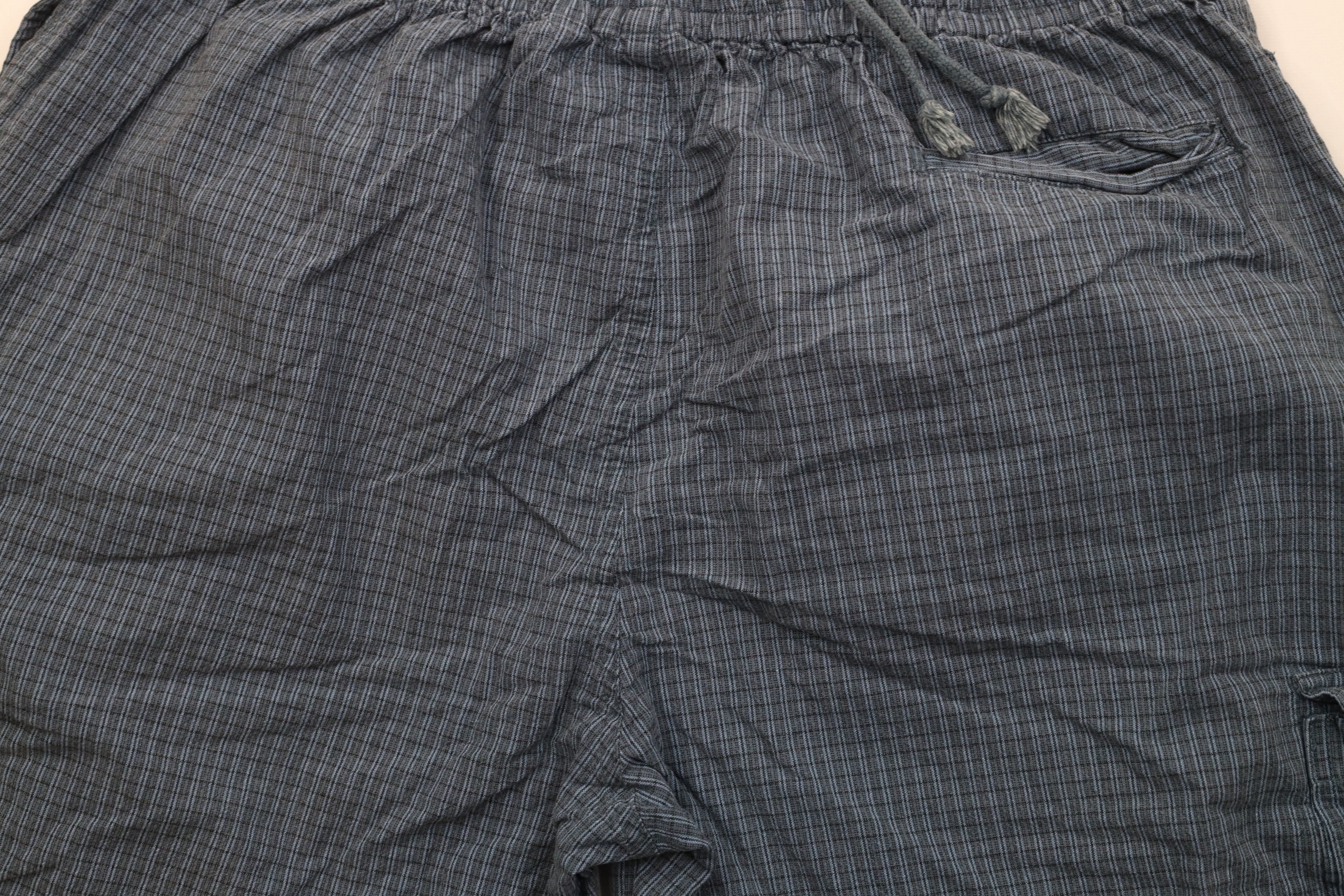 Vintage Vintage 90s Streetwear Above Knee Harem Cargo Shorts Cotton Size US 36 / EU 52 - 9 Thumbnail