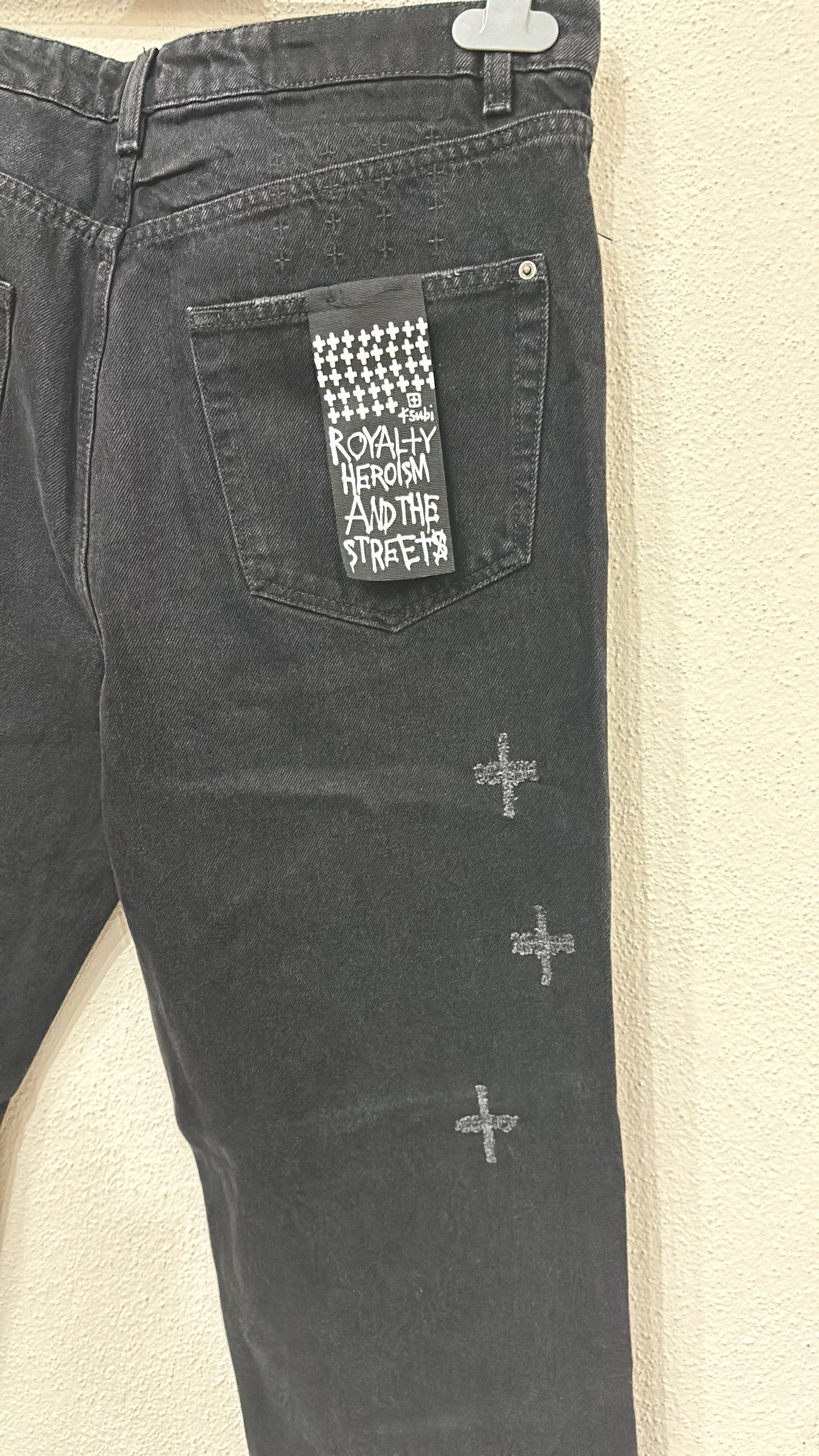 Ksubi Ksubi Anti K Nirvana Plus Trashed Black Size 32 Size US 32 / EU 48 - 4 Thumbnail
