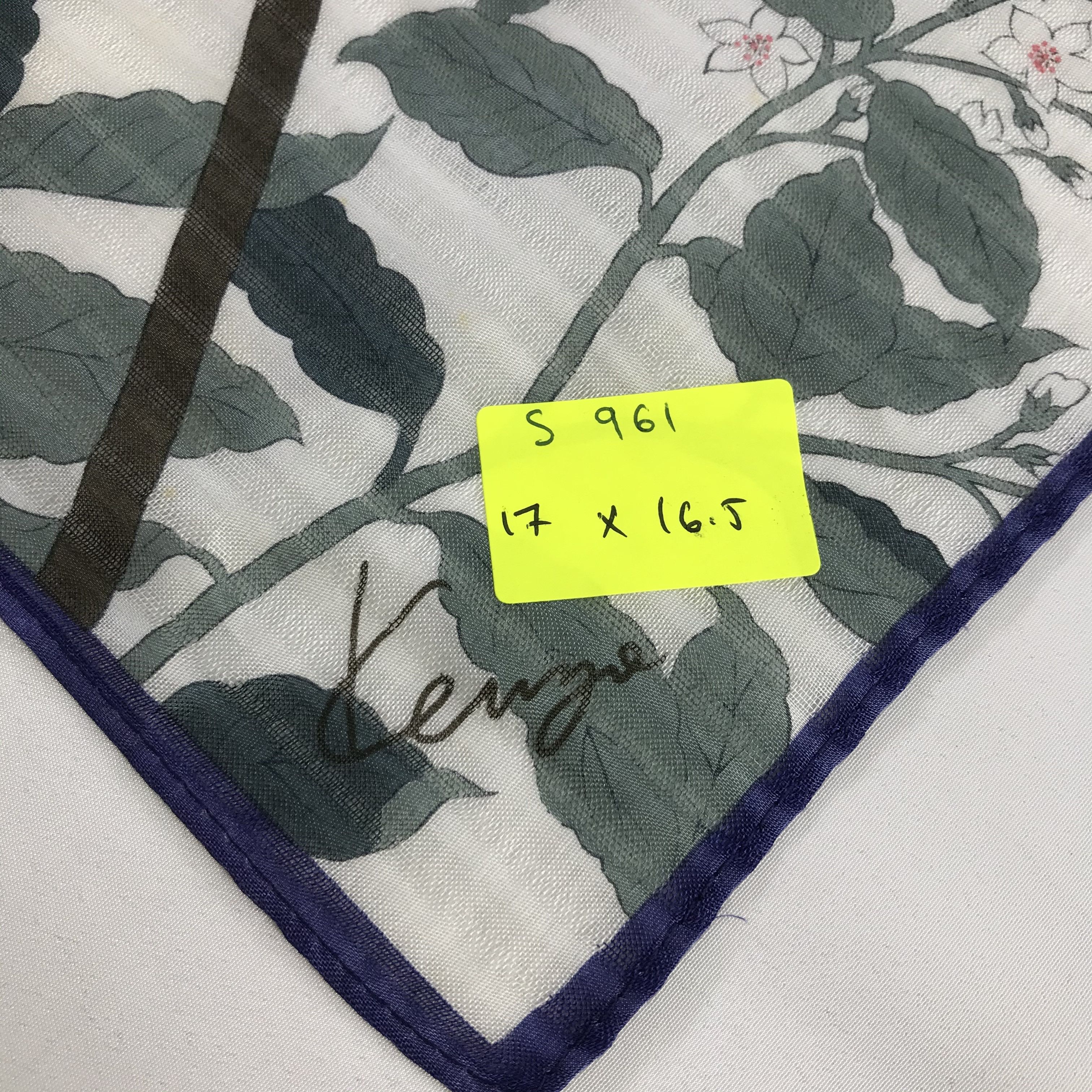 Kenzo × Vintage Kenzo Bandana / Handkerchief / Neckerchief - S961 Size ONE SIZE - 5 Thumbnail