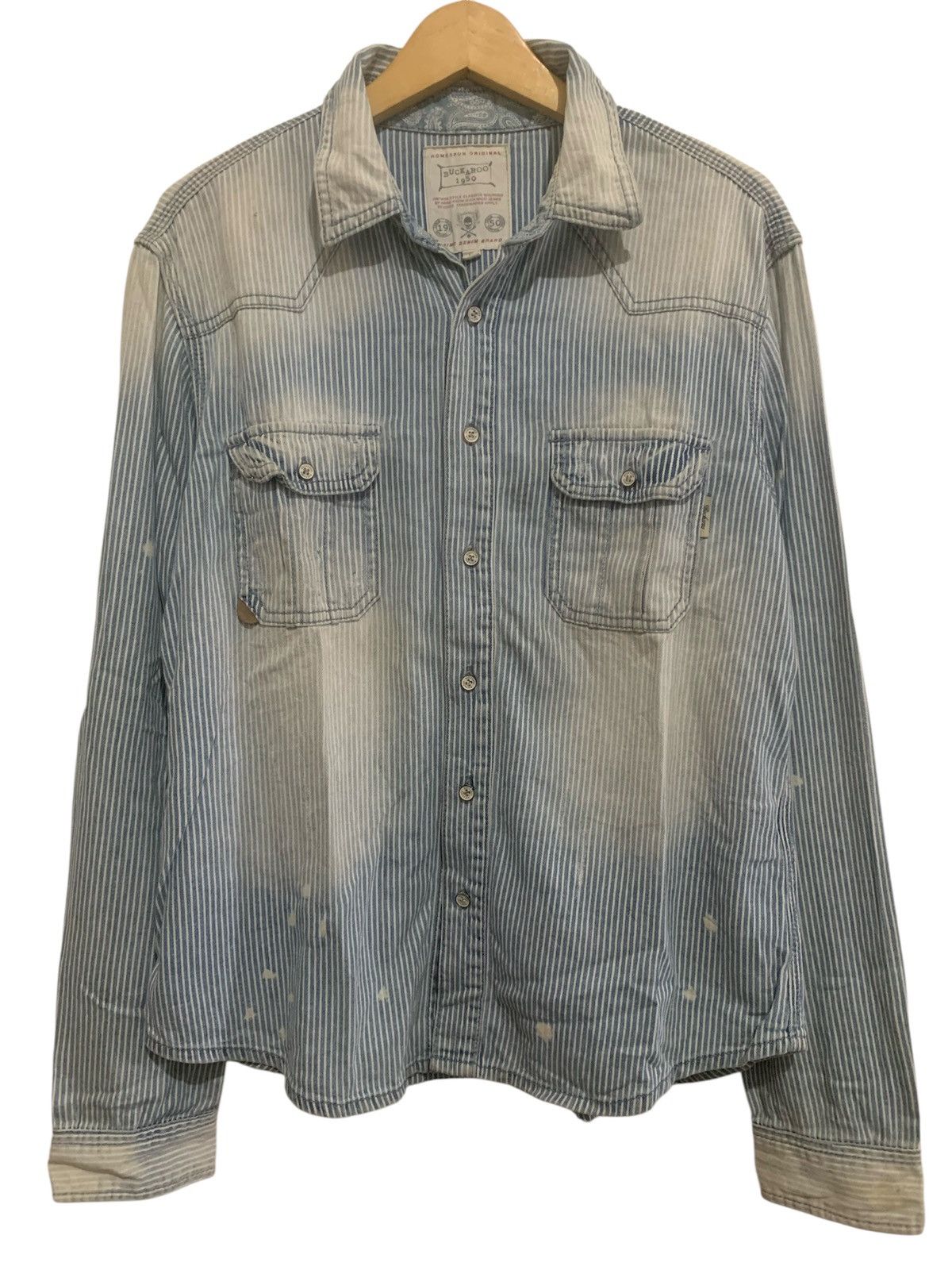 Japanese Brand Buckaroo Button Shirt Faded style Size US M / EU 48-50 / 2 - 3 Thumbnail