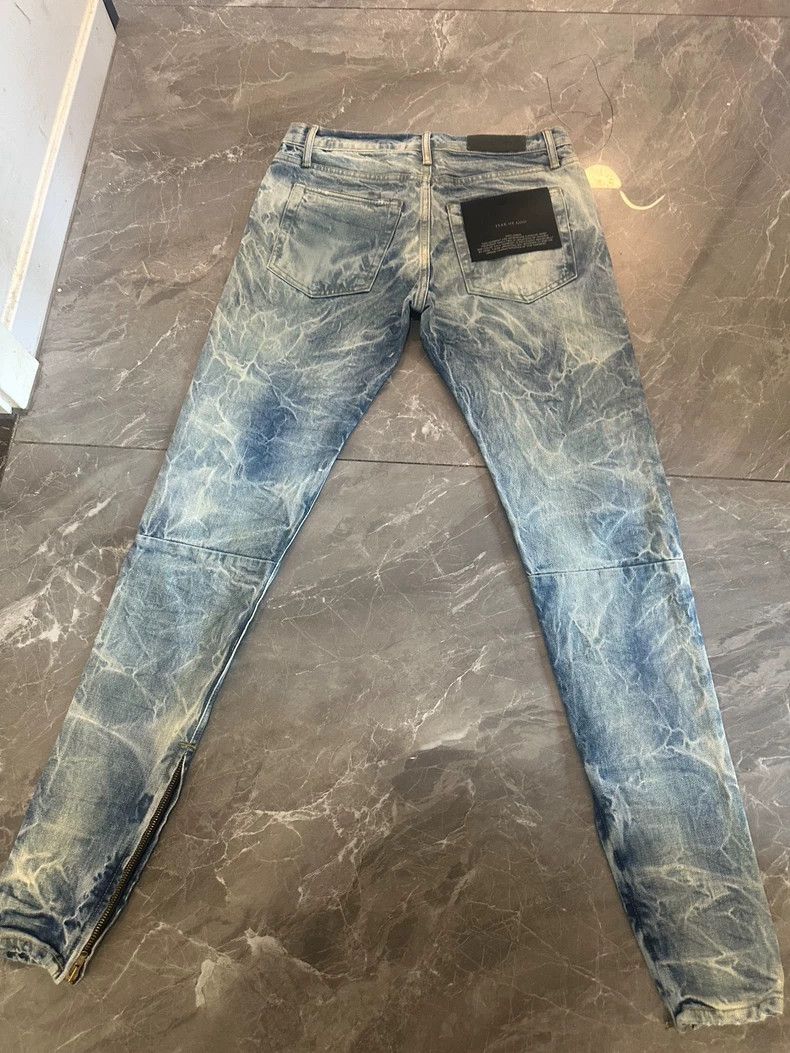 Fear of God Fear of God Blue water corrugated jeans Size US 31 - 2 Thumbnail