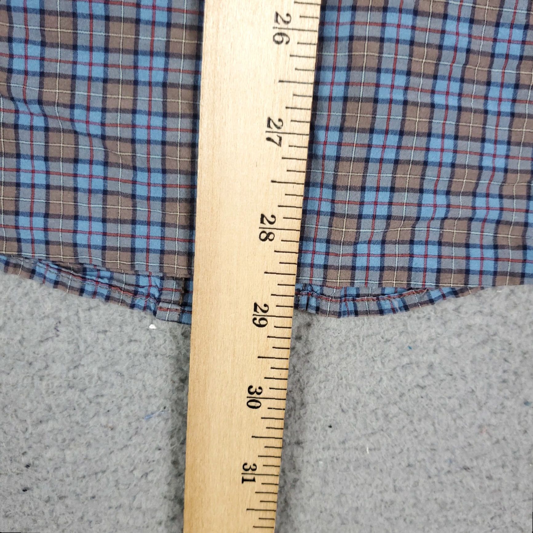 Cremieux Daniel Cremieux Men's Blue Plaid Long Sleeve Button-Up Shirt Size Small Size US S / EU 44-46 / 1 - 5 Thumbnail
