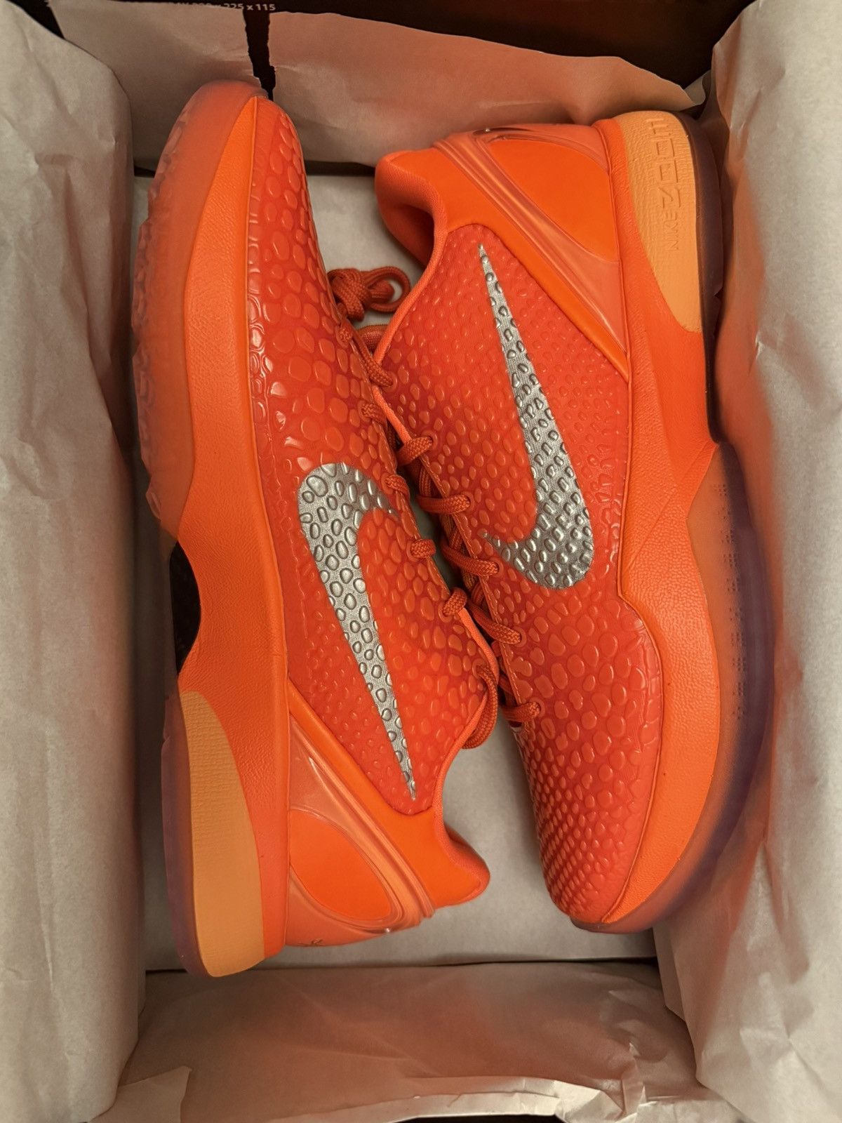 Nike Nike Zoom Kobe 6 Protro ‘Total Orange’ Size US 9.5 / EU 42-43 - 4 Thumbnail