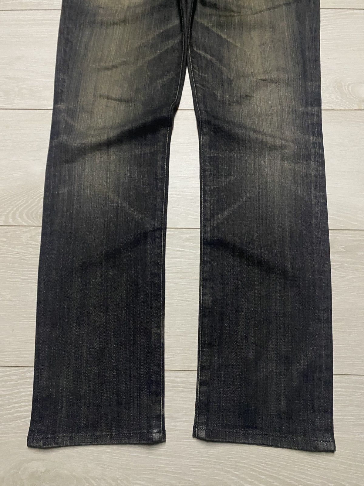 Japanese Brand Vintage Japanese Brand Black Denim Mud Wash Skinny Jeans Size US 32 / EU 48 - 7 Thumbnail