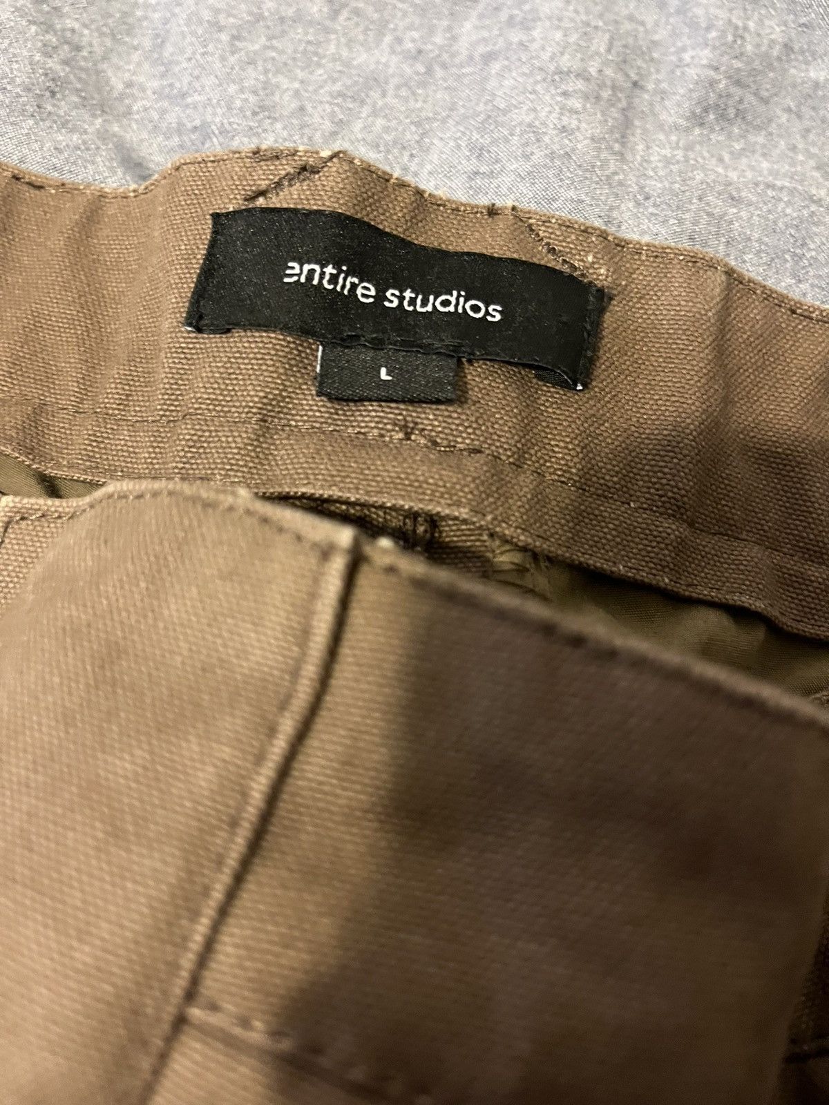 Entire Studios Entire Studios Hard Cargo Pants Canvas Size US 34 / EU 50 - 2 Thumbnail