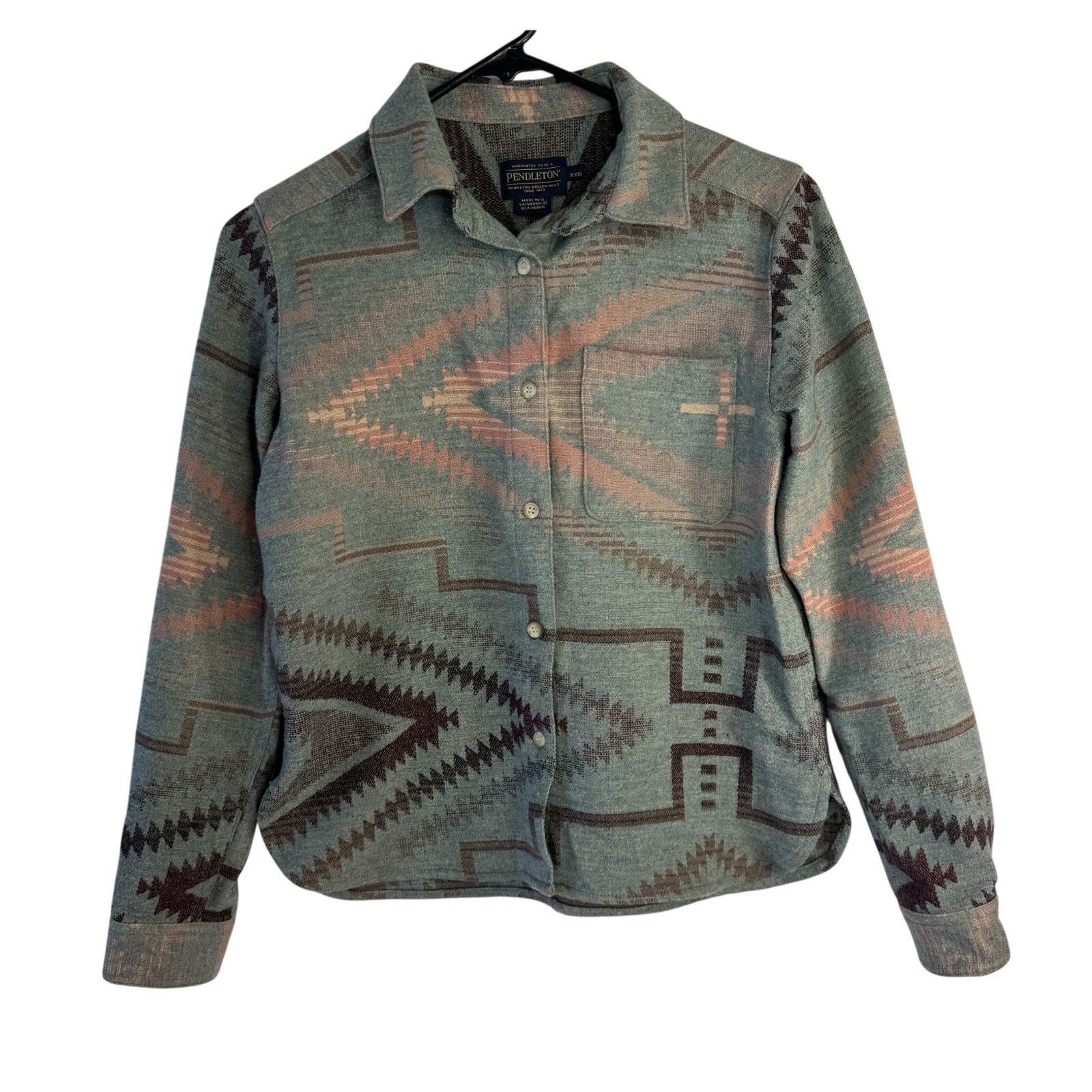 Pendleton Pendleton Flannel Shirt Women’s Western Aztec Wool size XXS Size XXS / US 00 / IT 34 - 1 Thumbnail