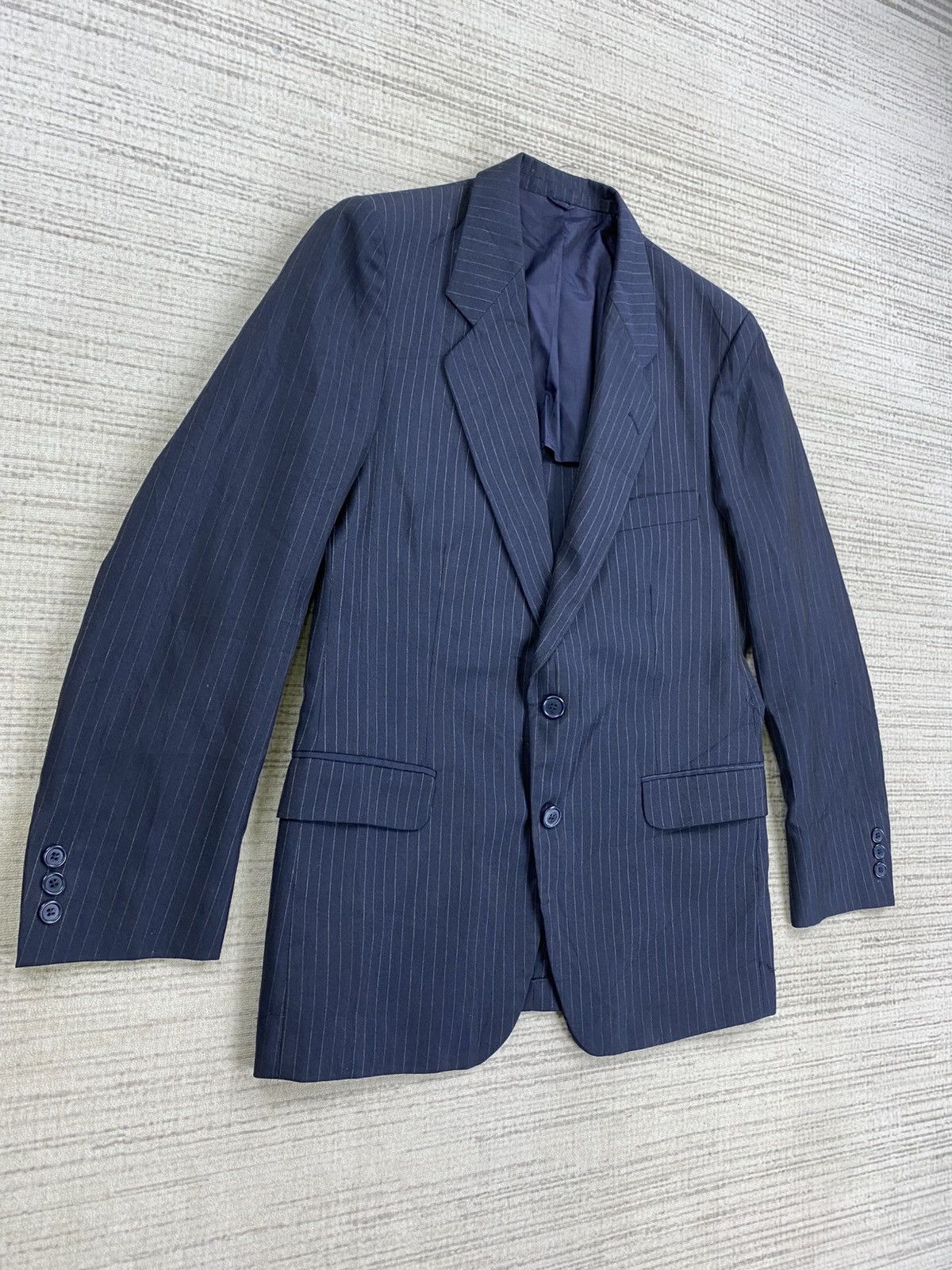 Christian Dior Monsieur × Japanese Brand Vintage Christian Dior Monsieur Striped Blazer Coat Jacket Size US M / EU 48-50 / 2 - 3 Thumbnail