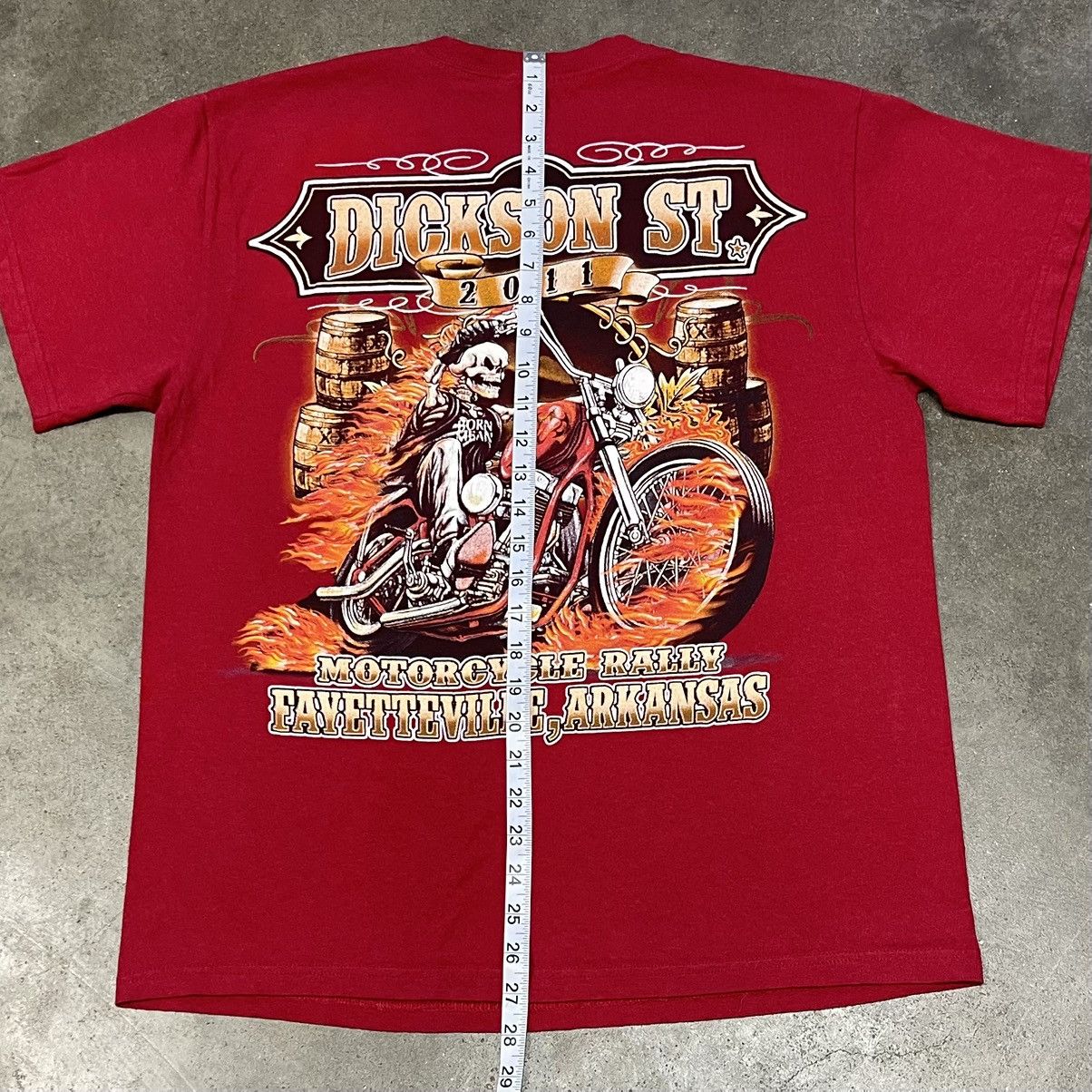 Vintage 2011 Sturgis Motorcycle Rally Dickson St Biker Graphic Tee Size US L / EU 52-54 / 3 - 7 Thumbnail