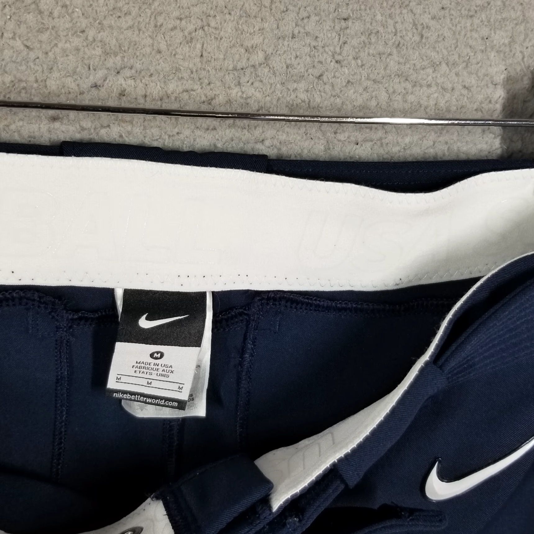 Nike VINTAGE Nike USA Olympics 2012 Baseball Pants Men Medium Blue Activewear Sports Size US 31 - 7 Thumbnail